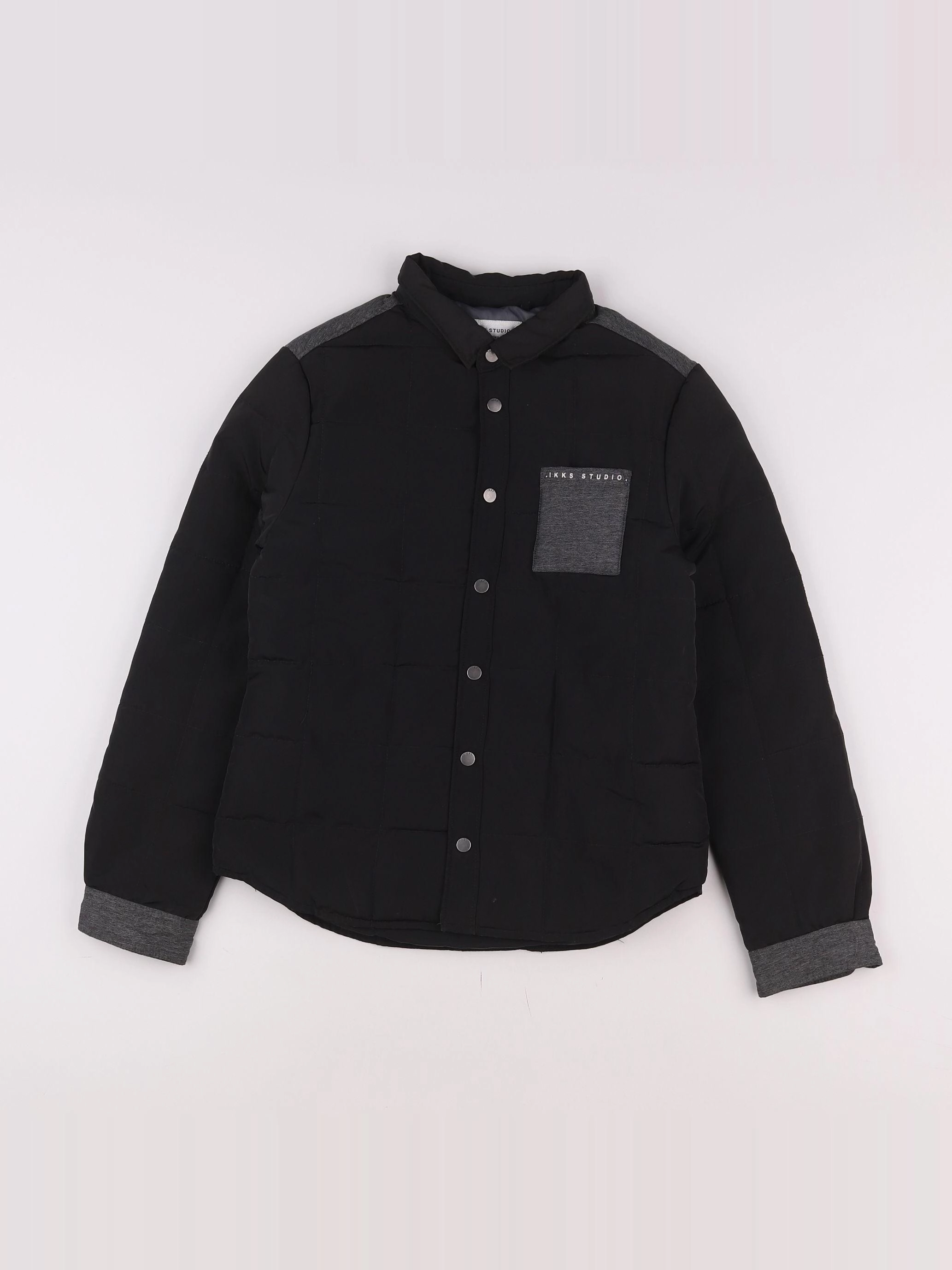IKKS - doudoune noir - 10 ans