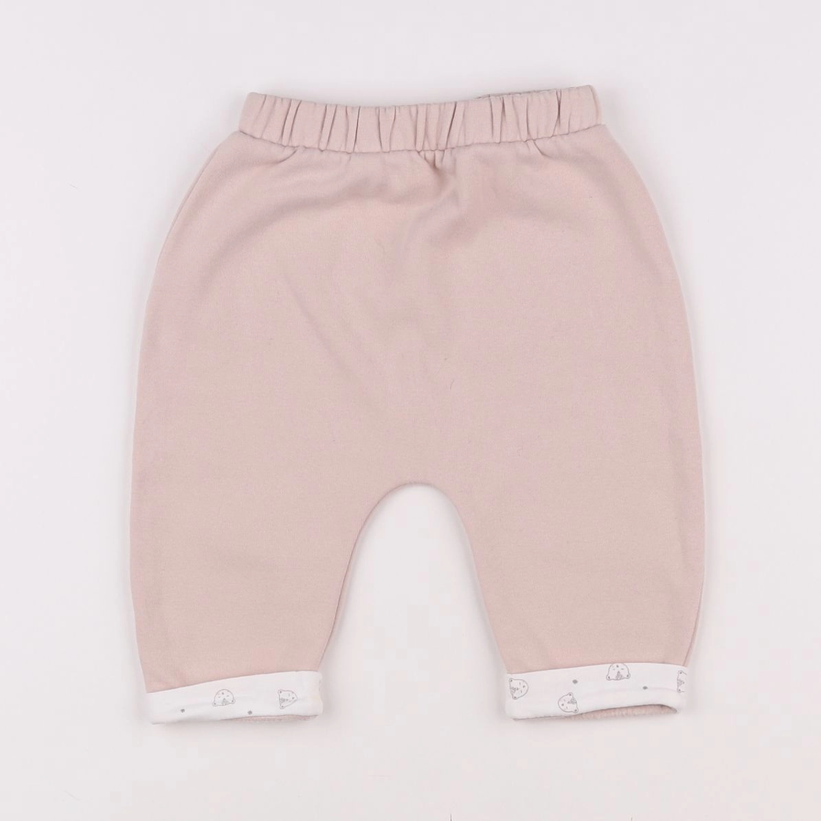 Vertbaudet - pantalon rose - 6 mois