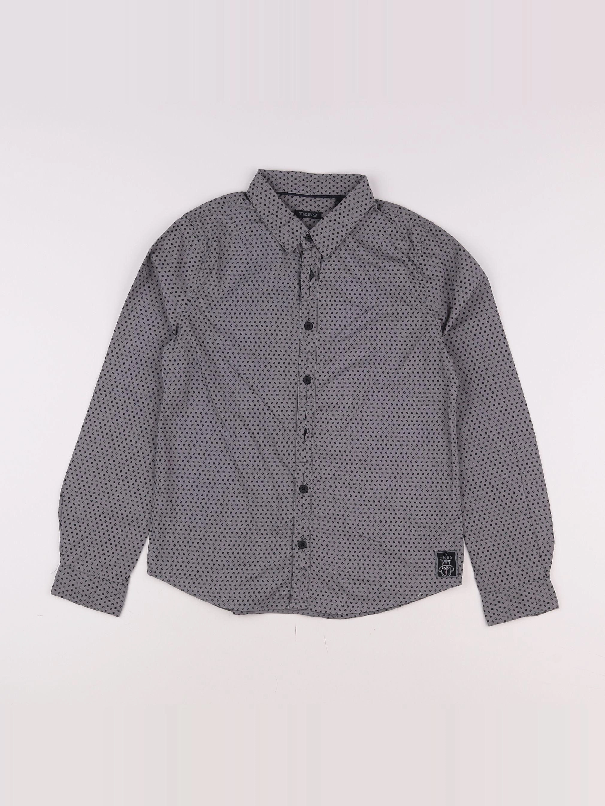 IKKS - chemise gris - 10 ans