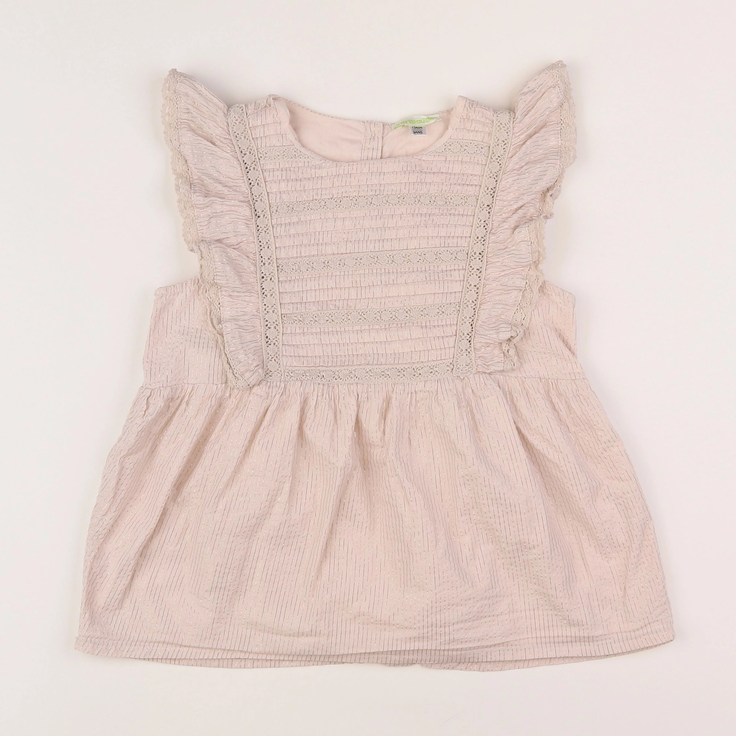 Vertbaudet - blouse rose - 9 ans