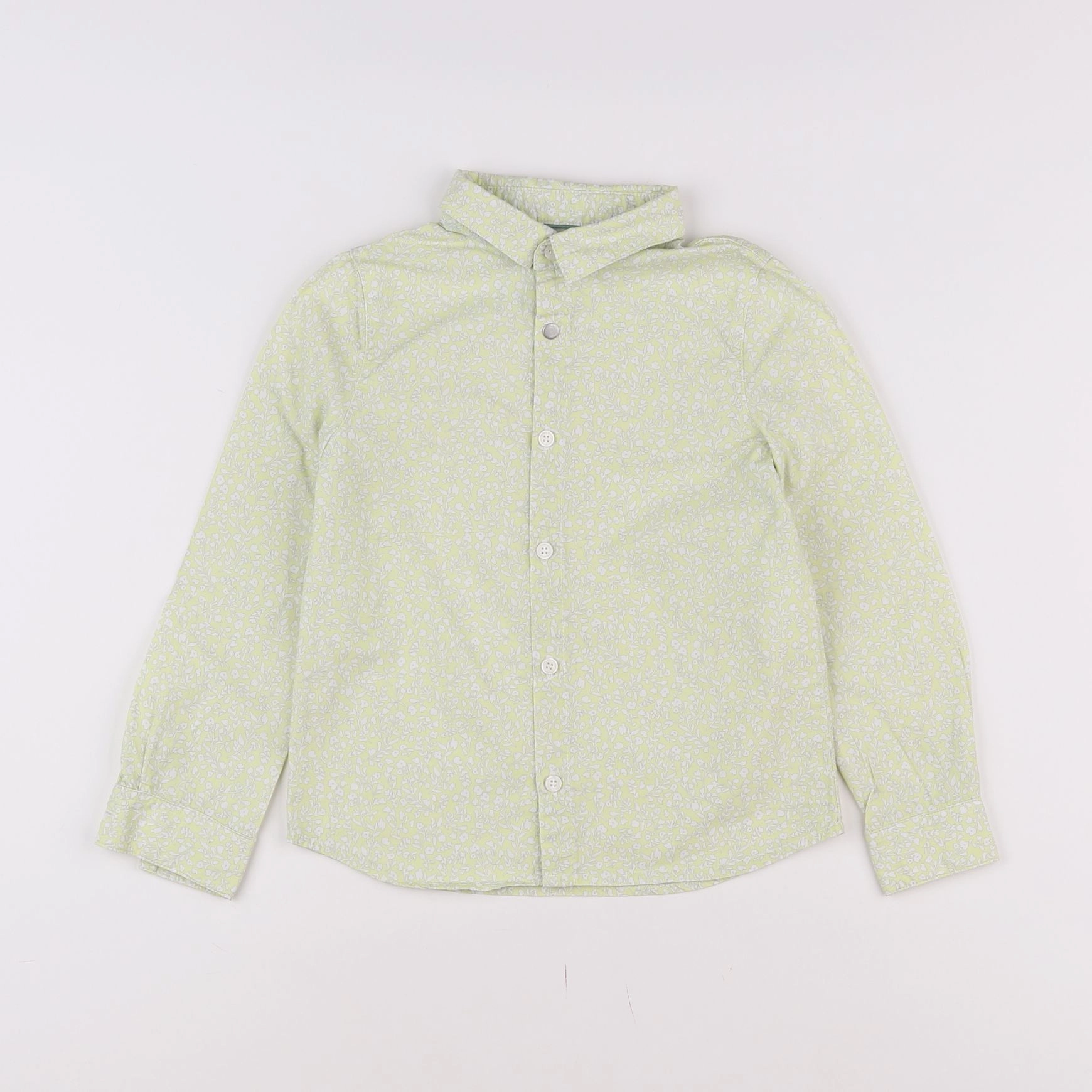 IKKS - chemise blanc, vert - 5 ans