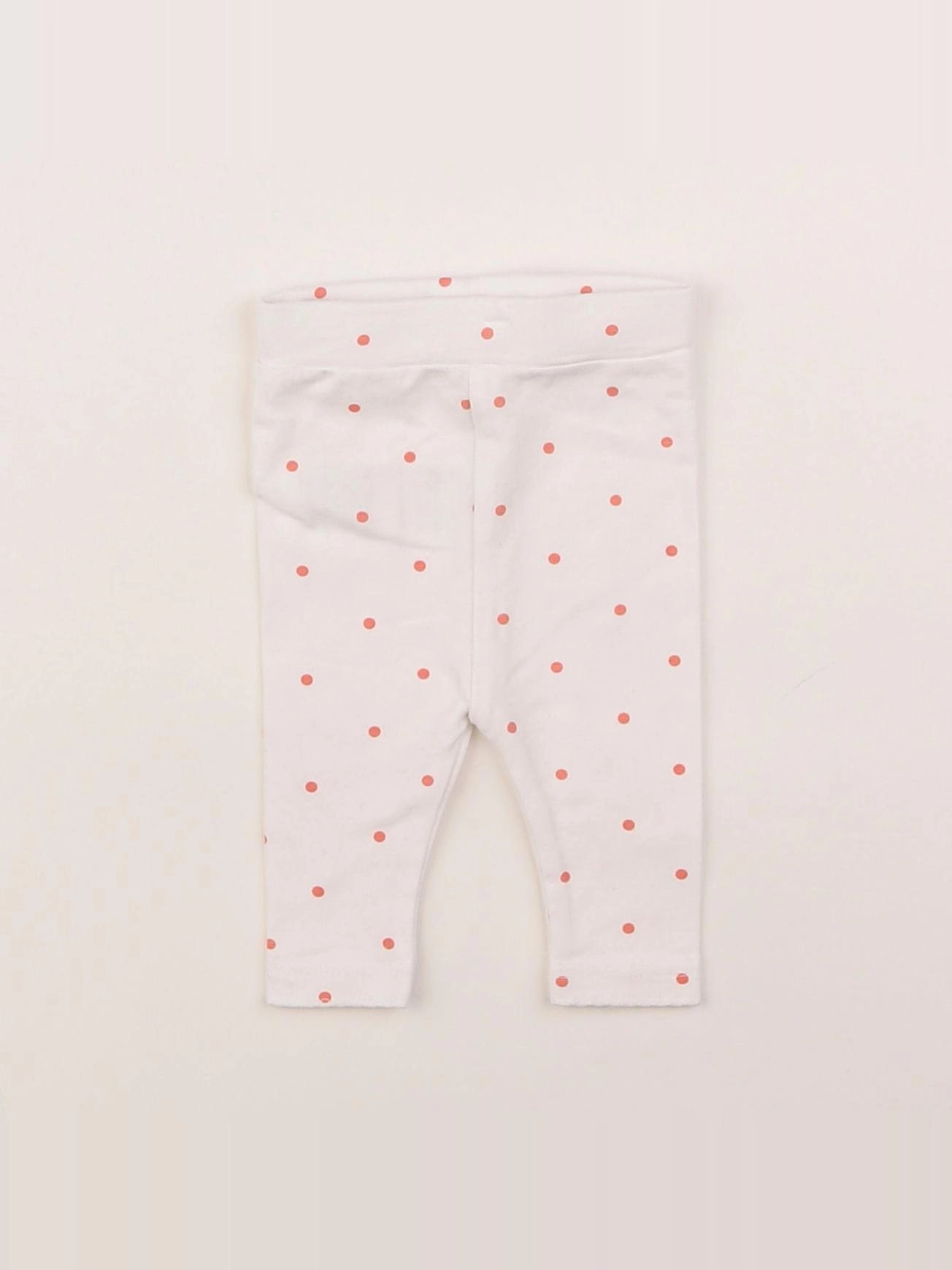 Vertbaudet - legging blanc - 1 mois