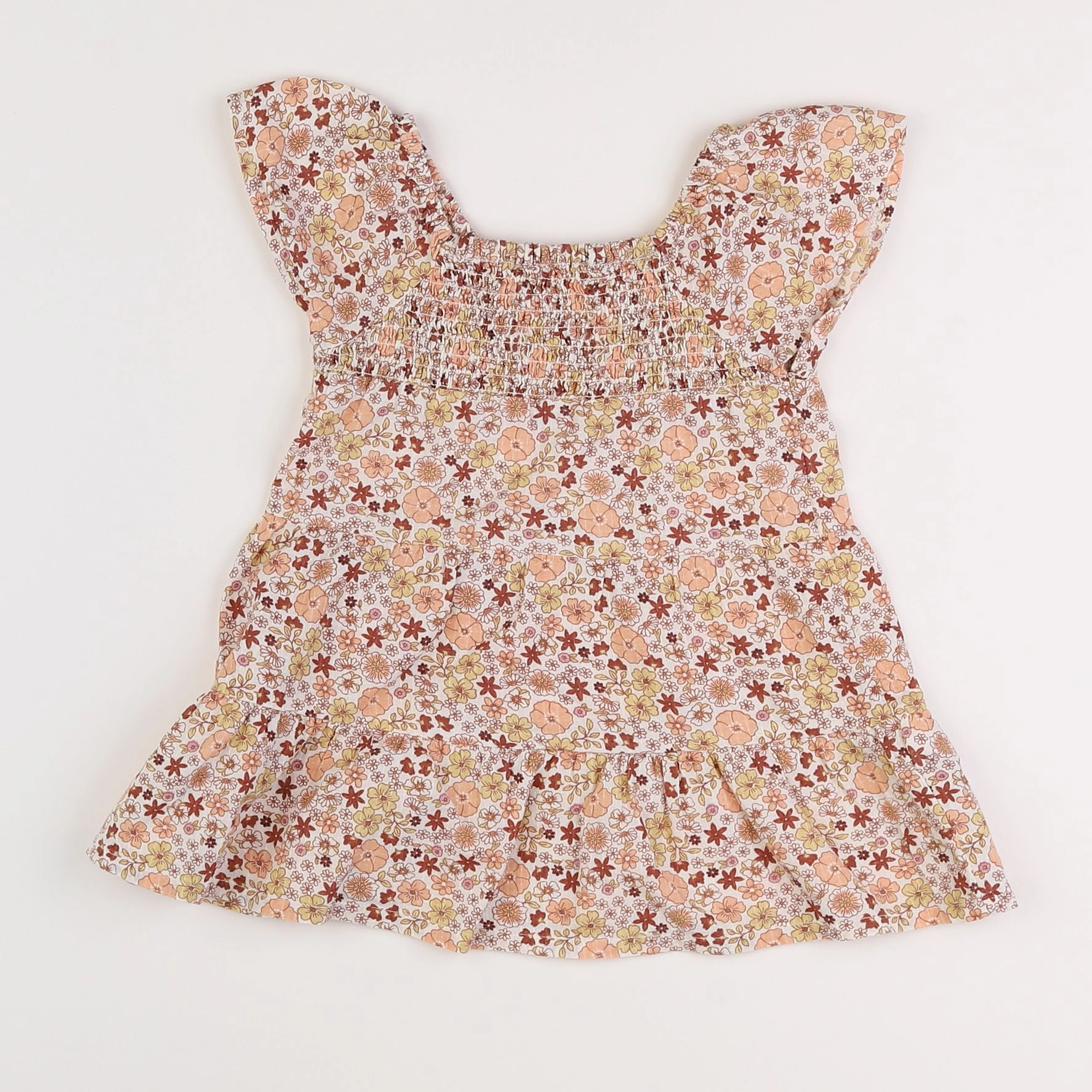 Vertbaudet - robe blanc - 2 ans