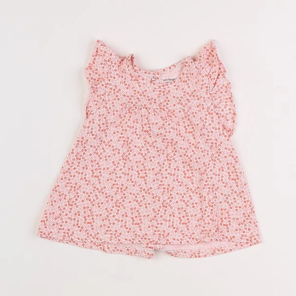 Vertbaudet - tee-shirt orange - 2 ans