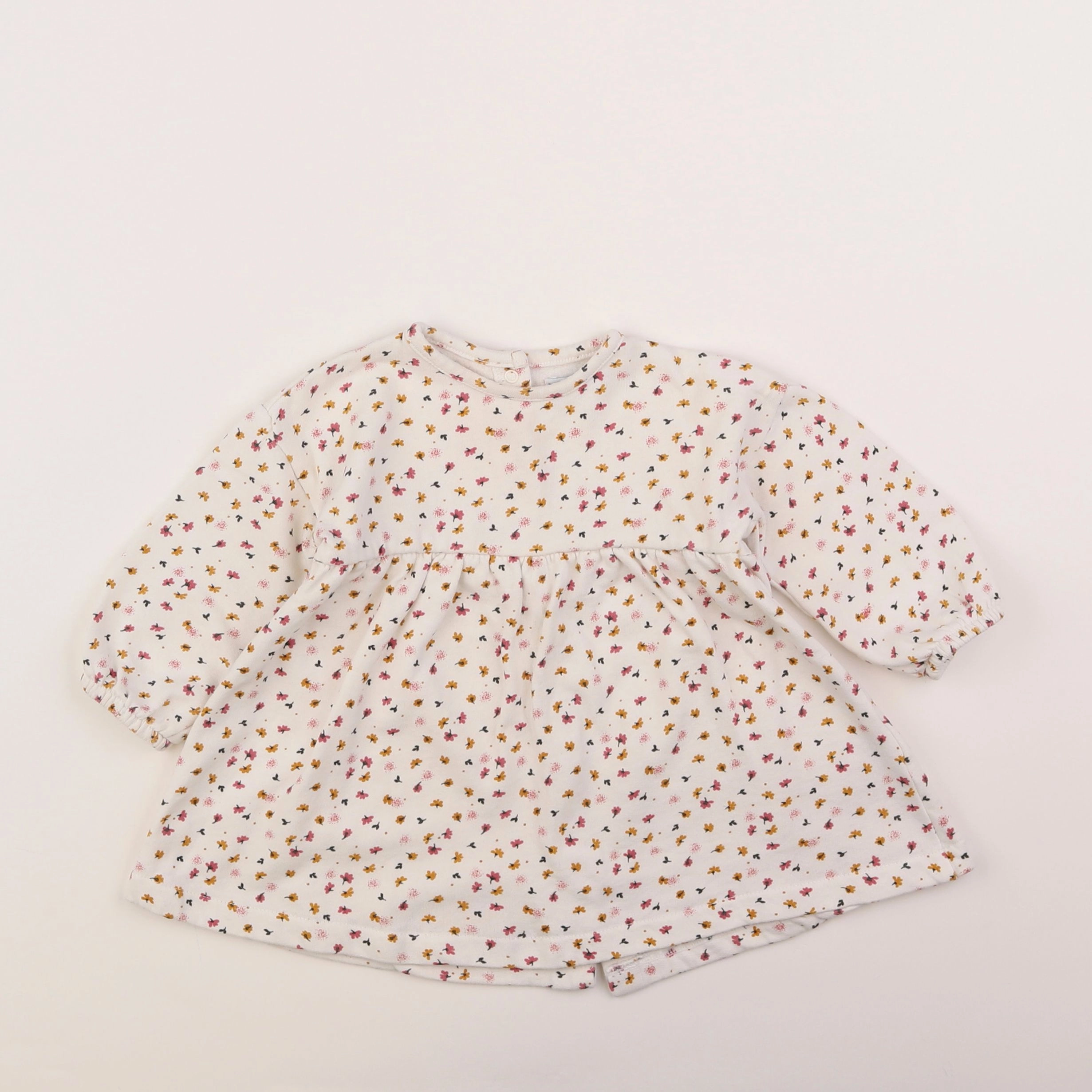 Vertbaudet - robe blanc - 12 mois