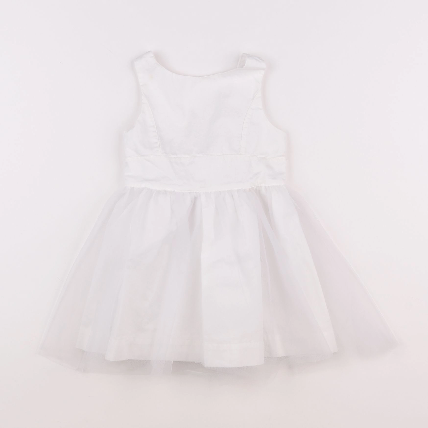 Vertbaudet - robe blanc - 3 ans