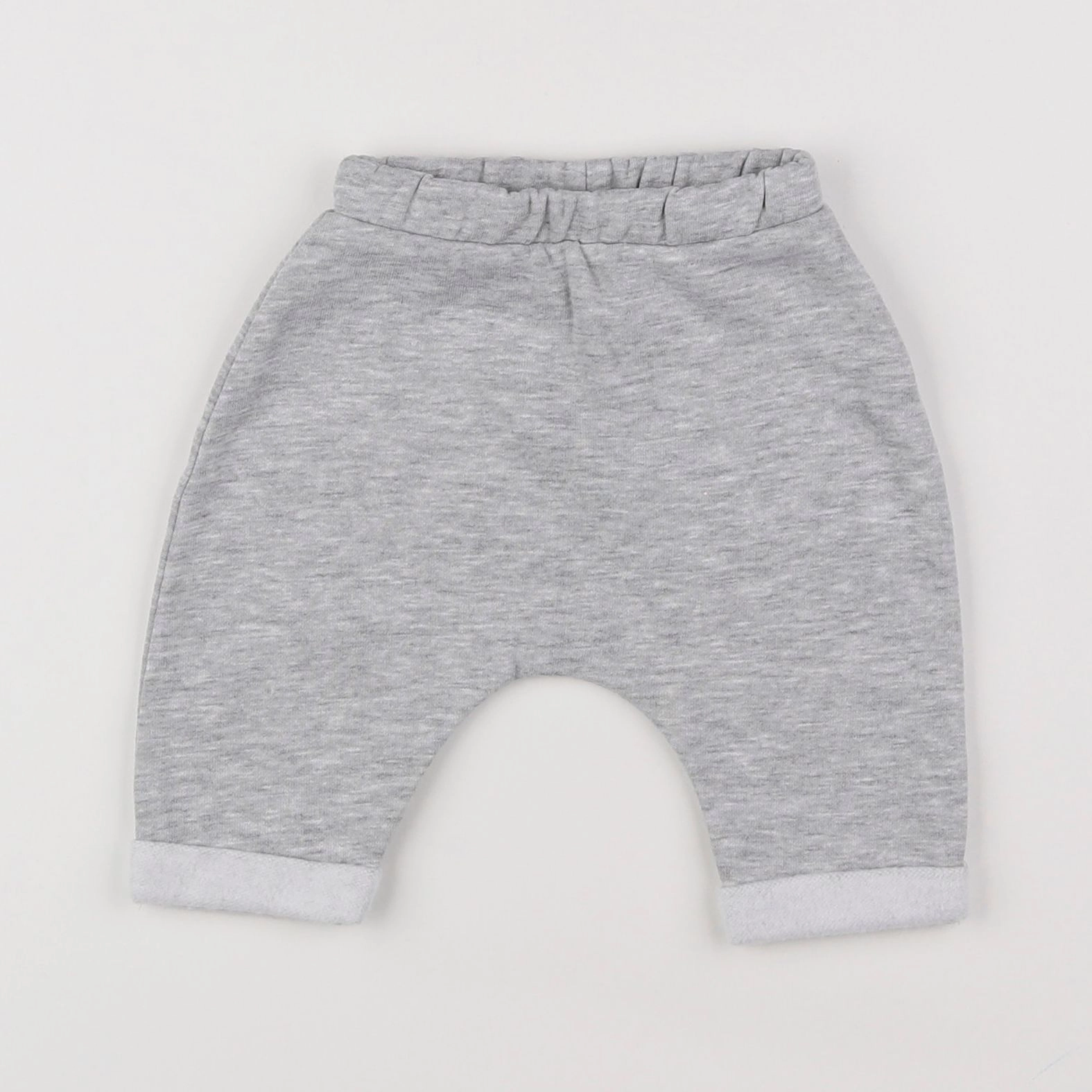 Vertbaudet - sarouel gris - 1 mois