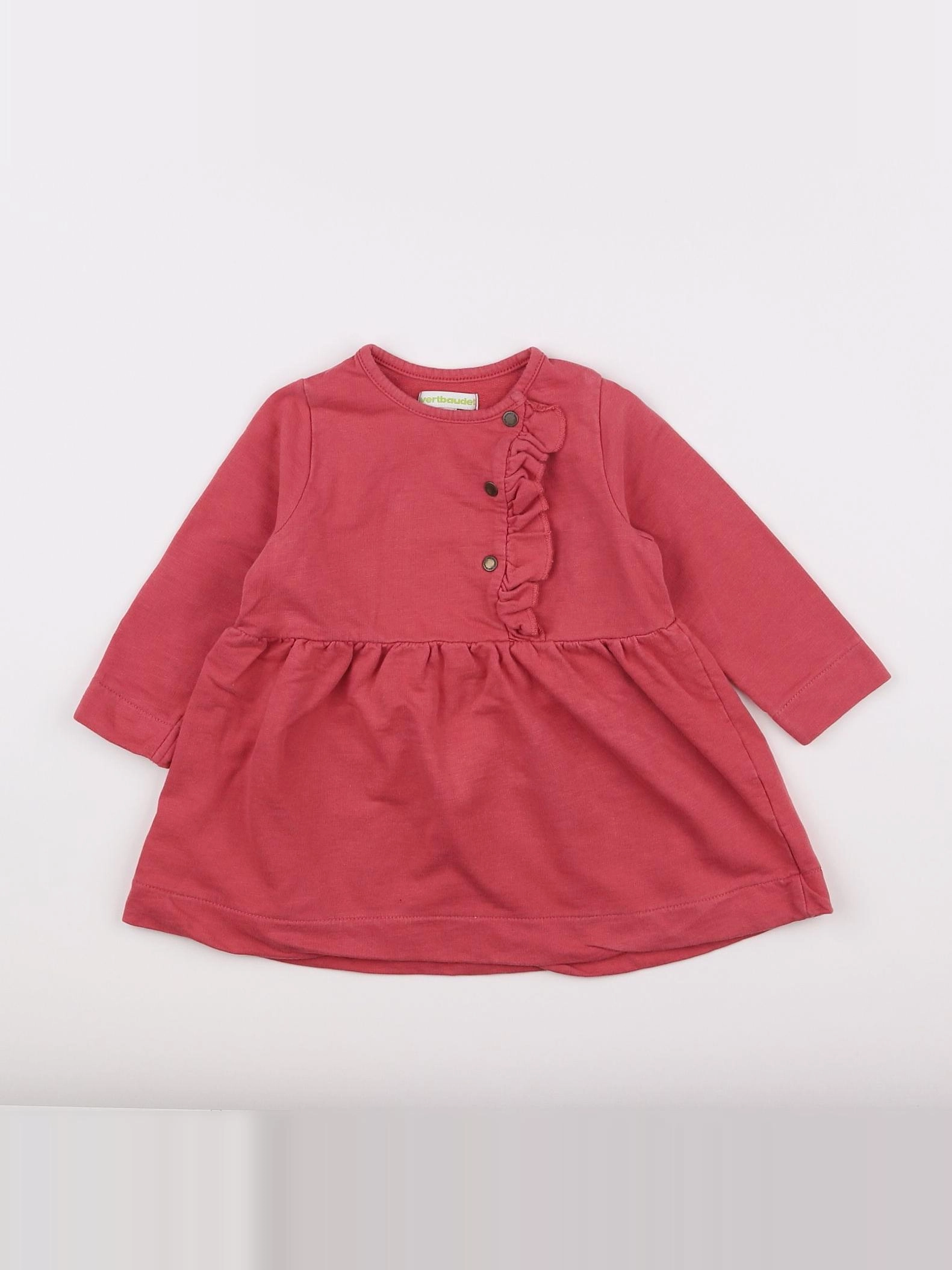 Vertbaudet - robe rose - 18 mois