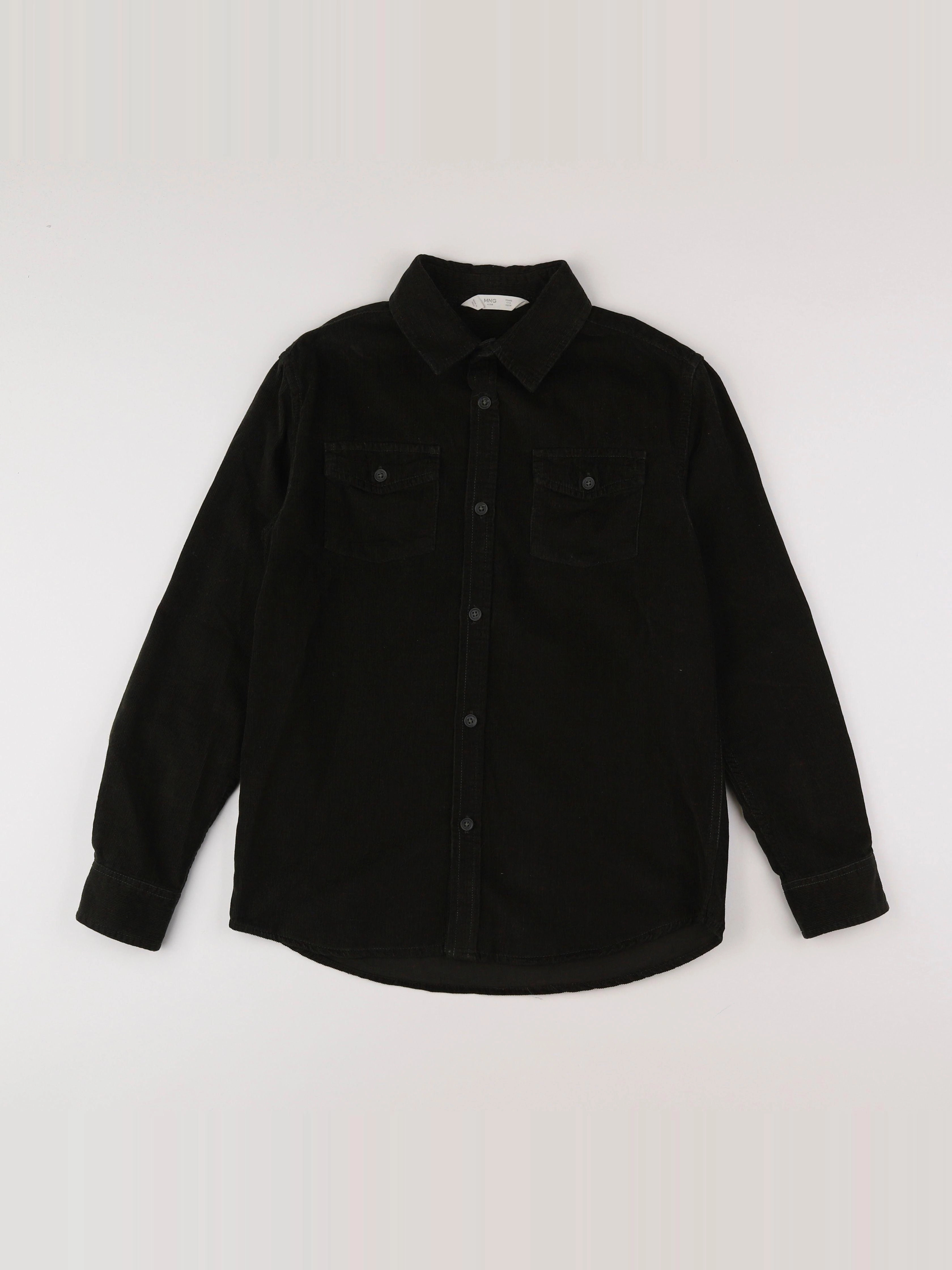 Mango - chemise vert - 11/12 ans