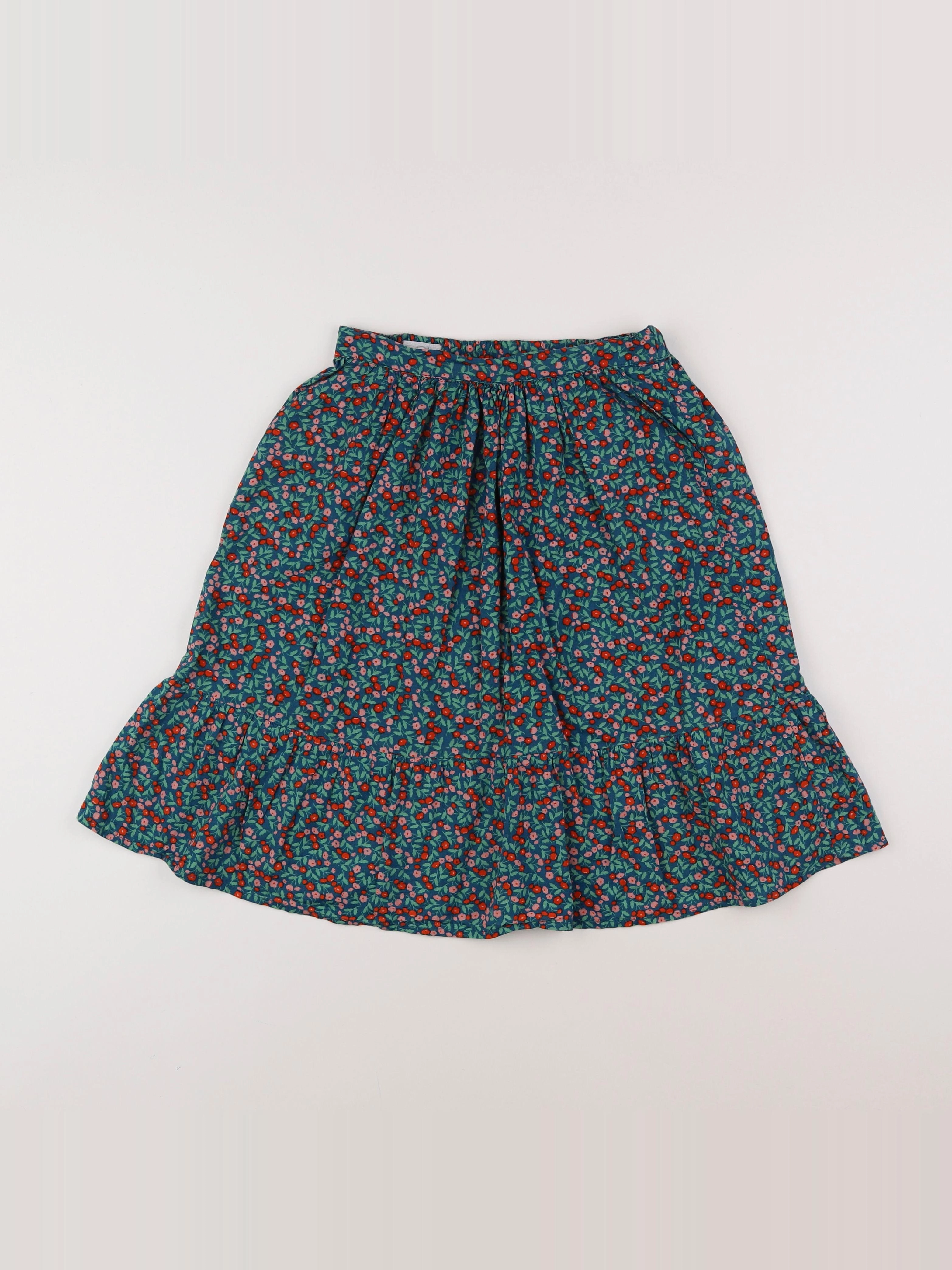Vertbaudet - jupe multicolore - 7 ans