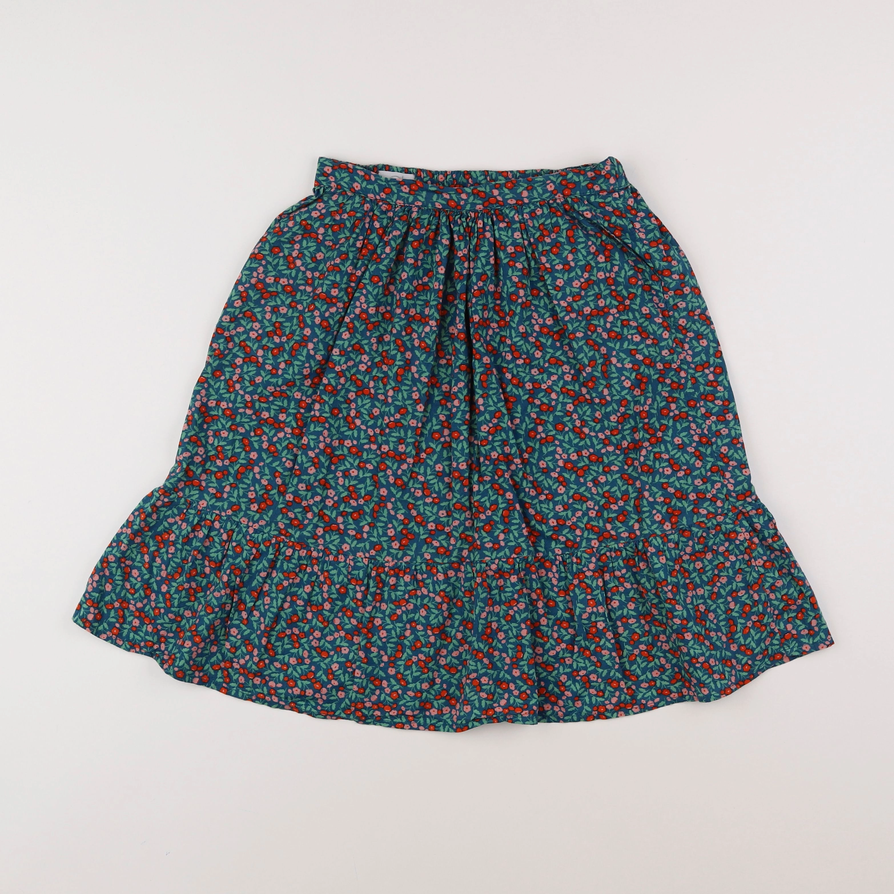 Vertbaudet - jupe multicolore - 7 ans