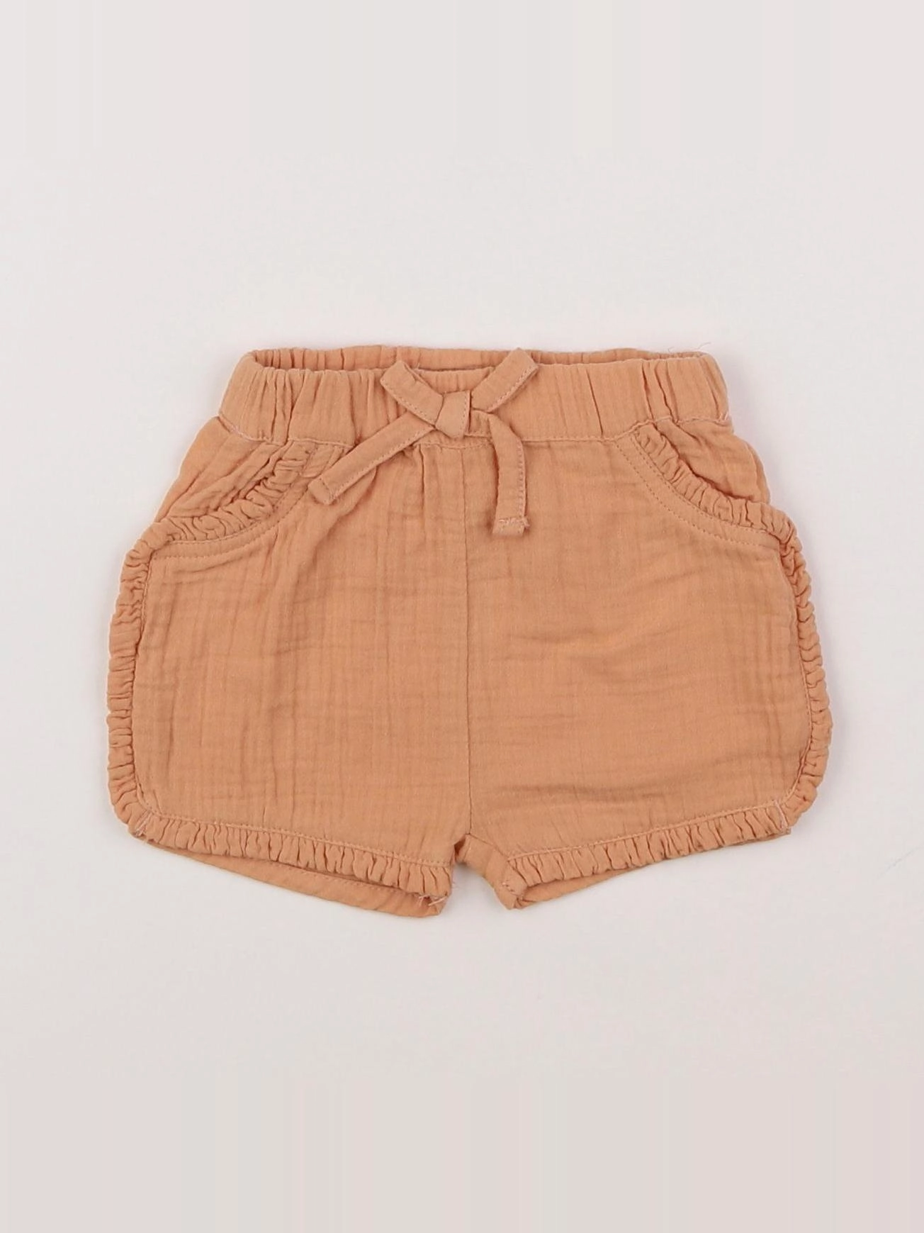 Vertbaudet - short marron - 3 mois