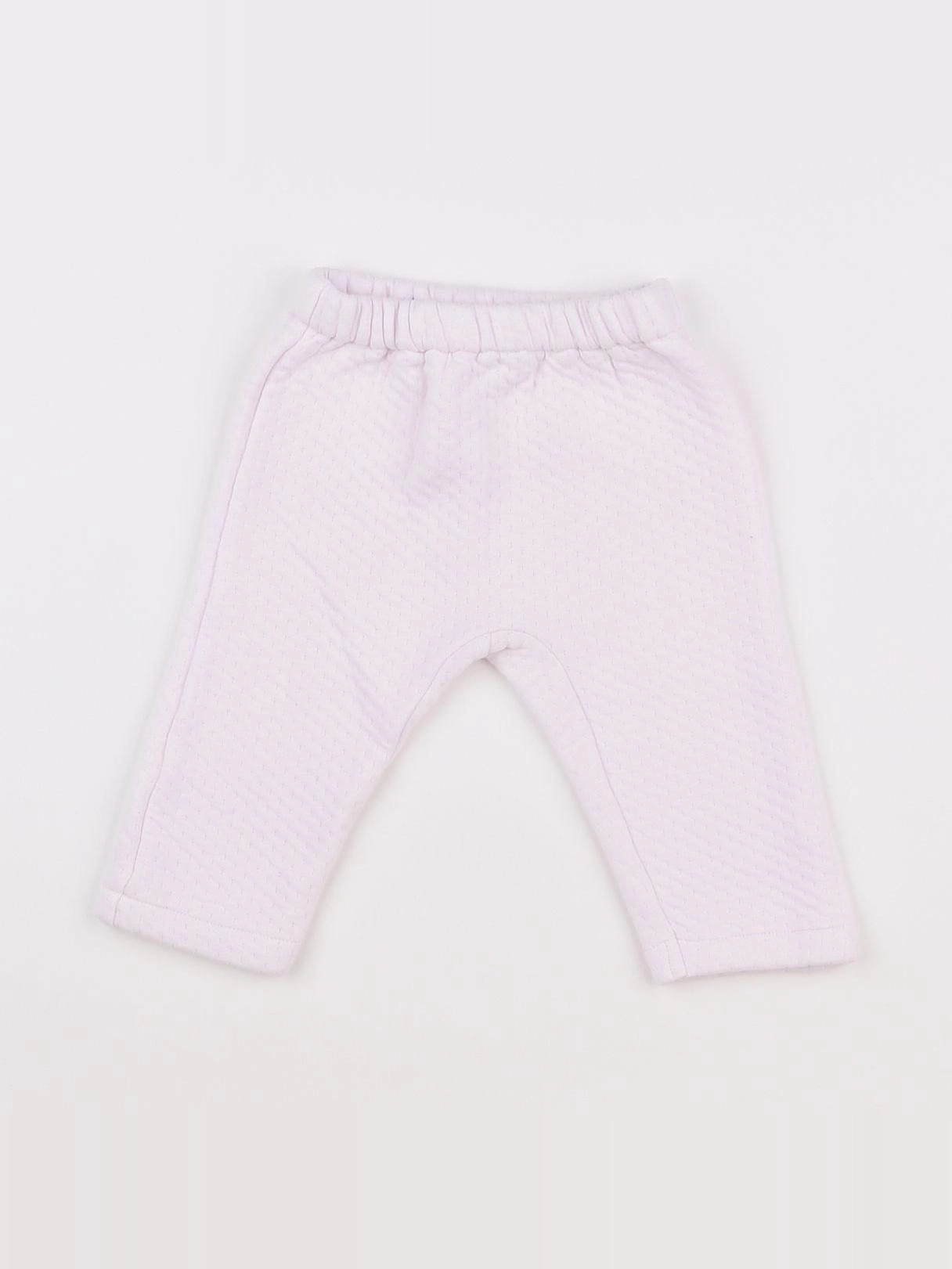 Jacadi - pantalon rose - 12 mois