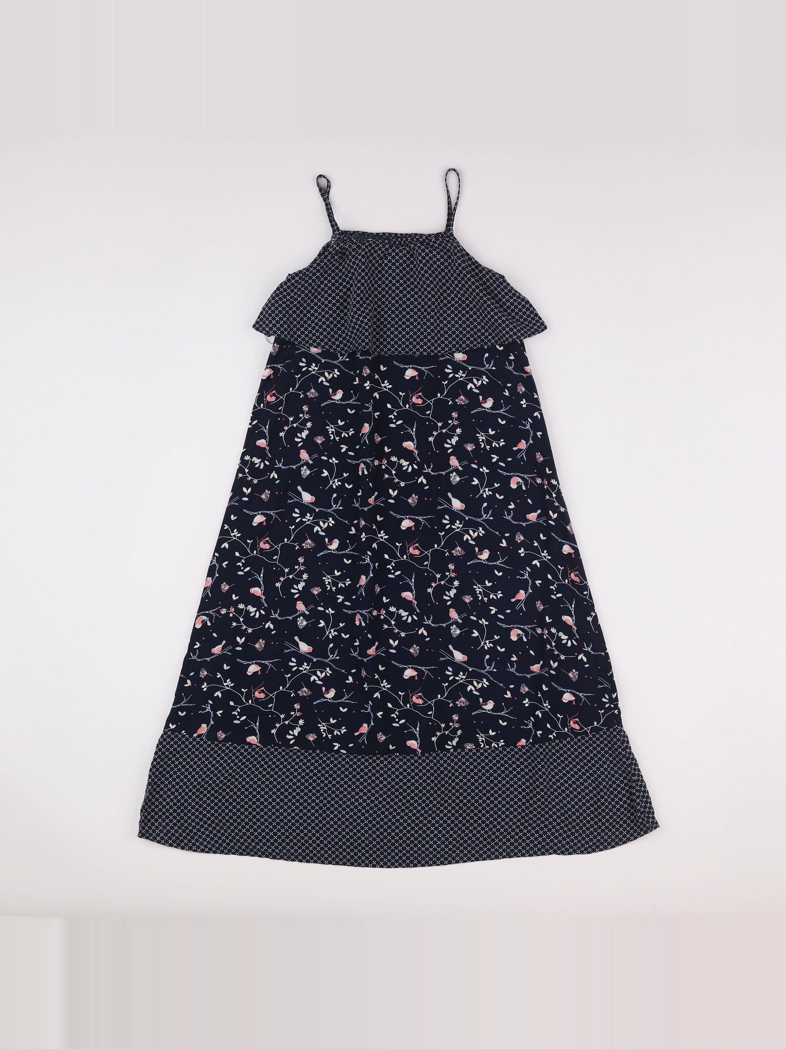 Vertbaudet - robe bleu - 6 ans