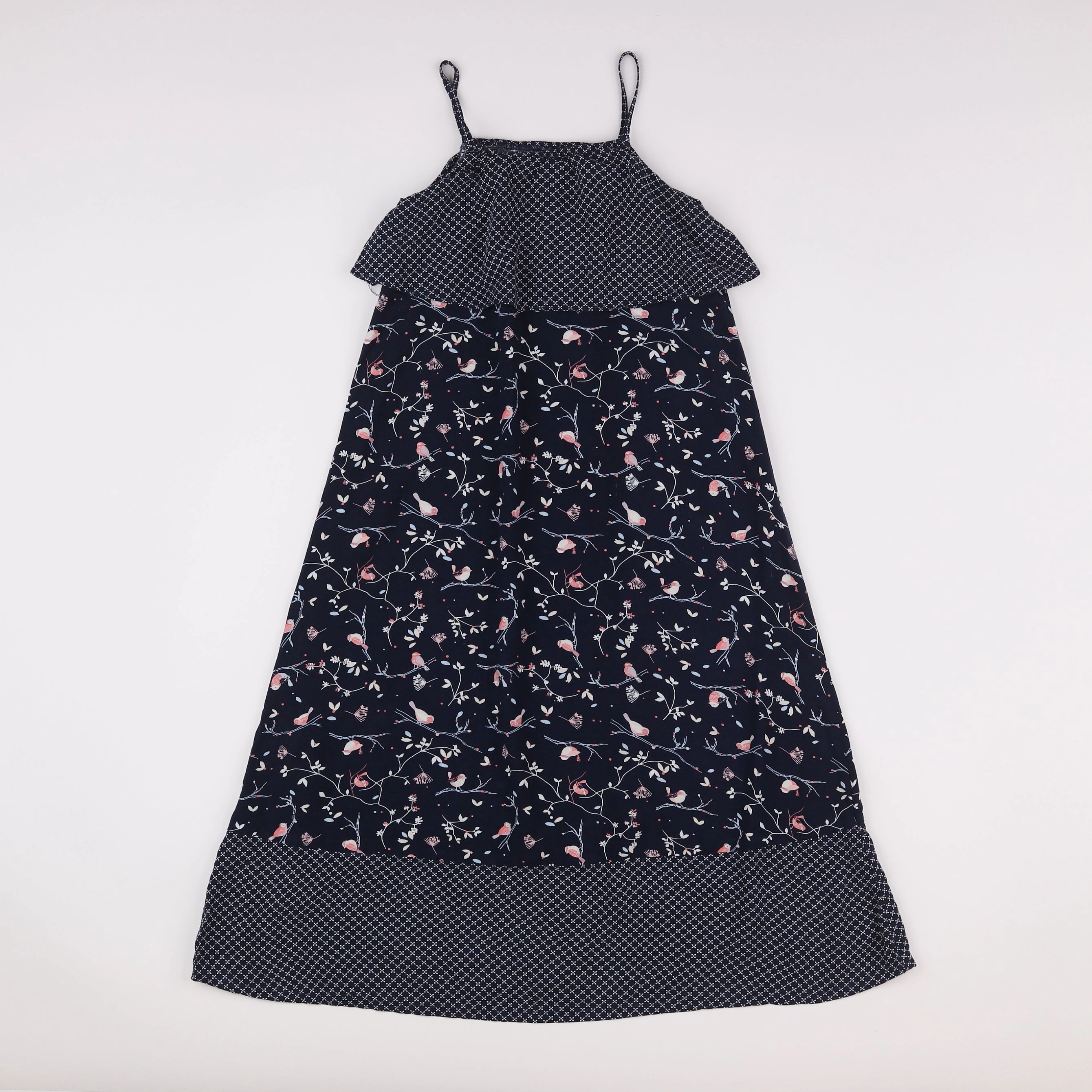 Vertbaudet - robe bleu - 6 ans