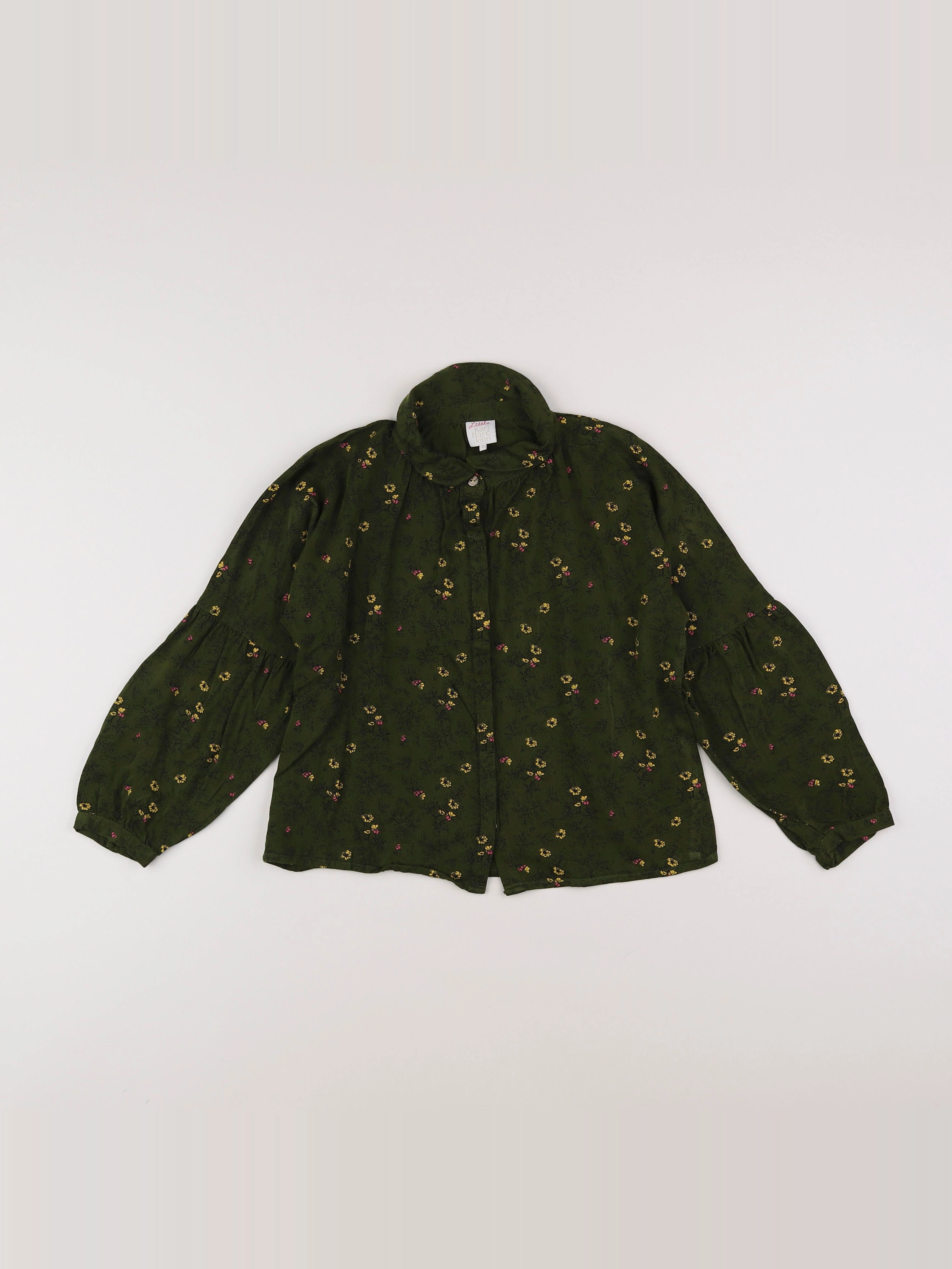 Little marc jacobs - blouse vert - 8 ans