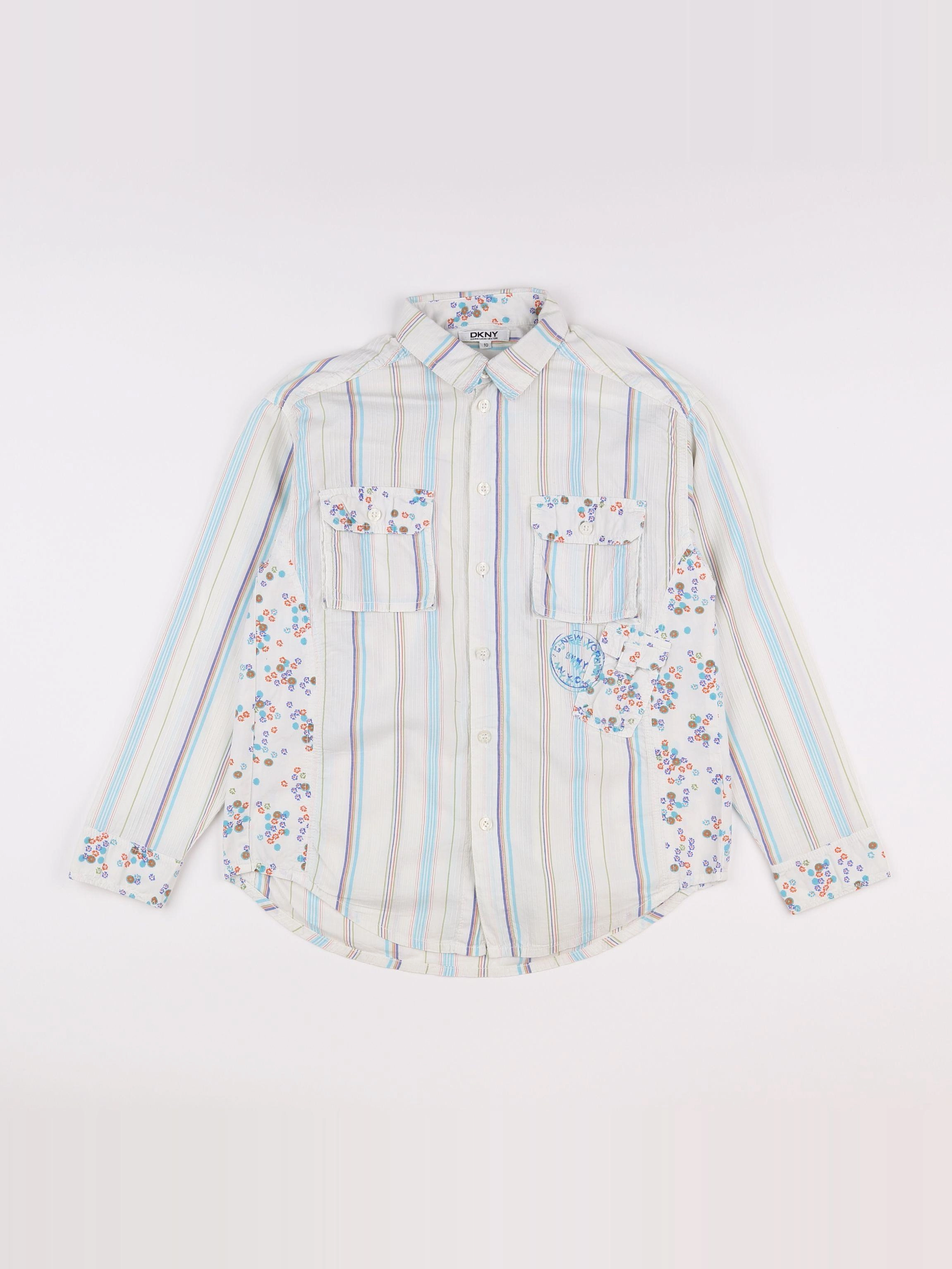 Dkny - chemise multicolore - 10 ans