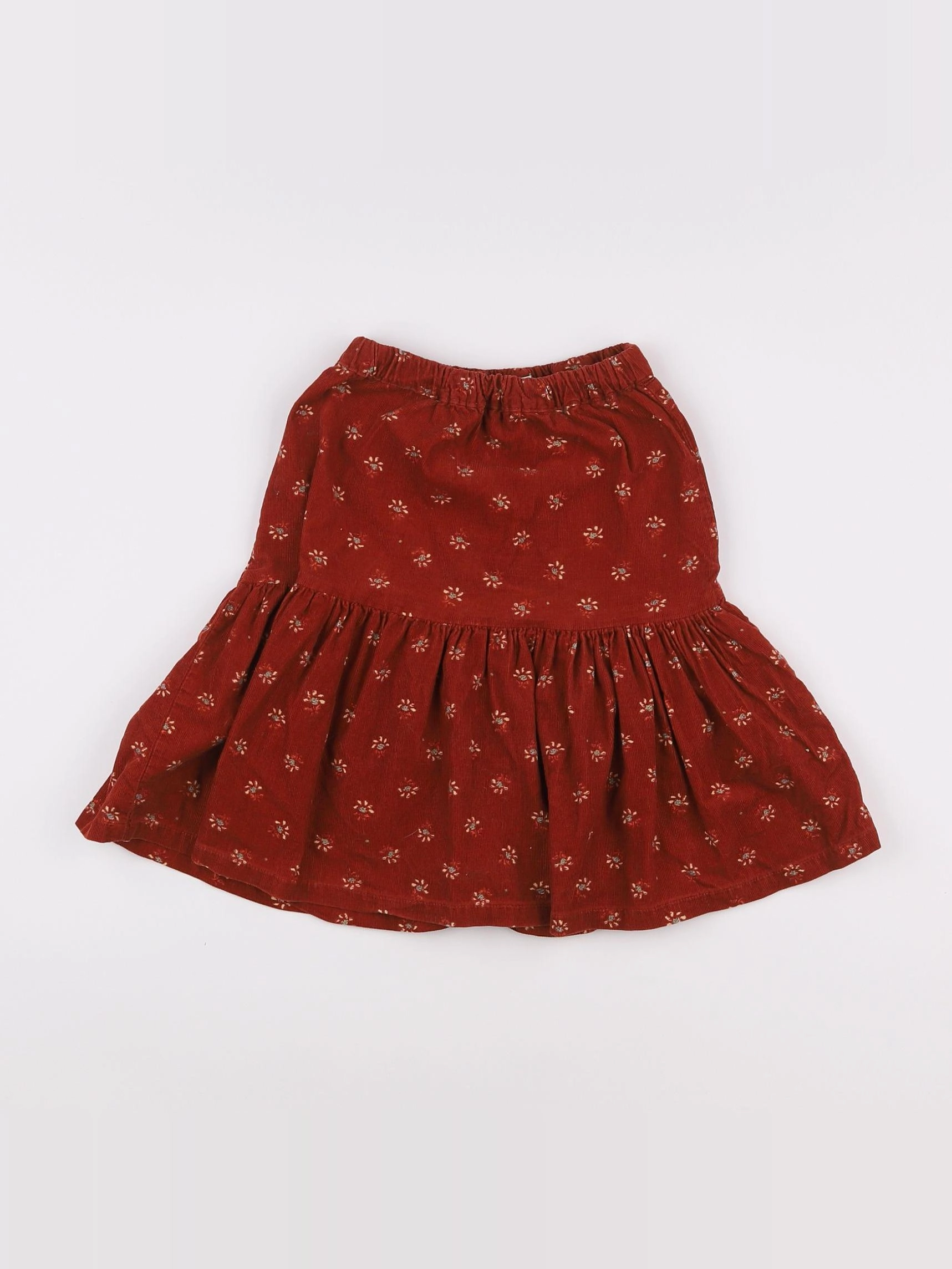 Vertbaudet - jupe marron - 4 ans