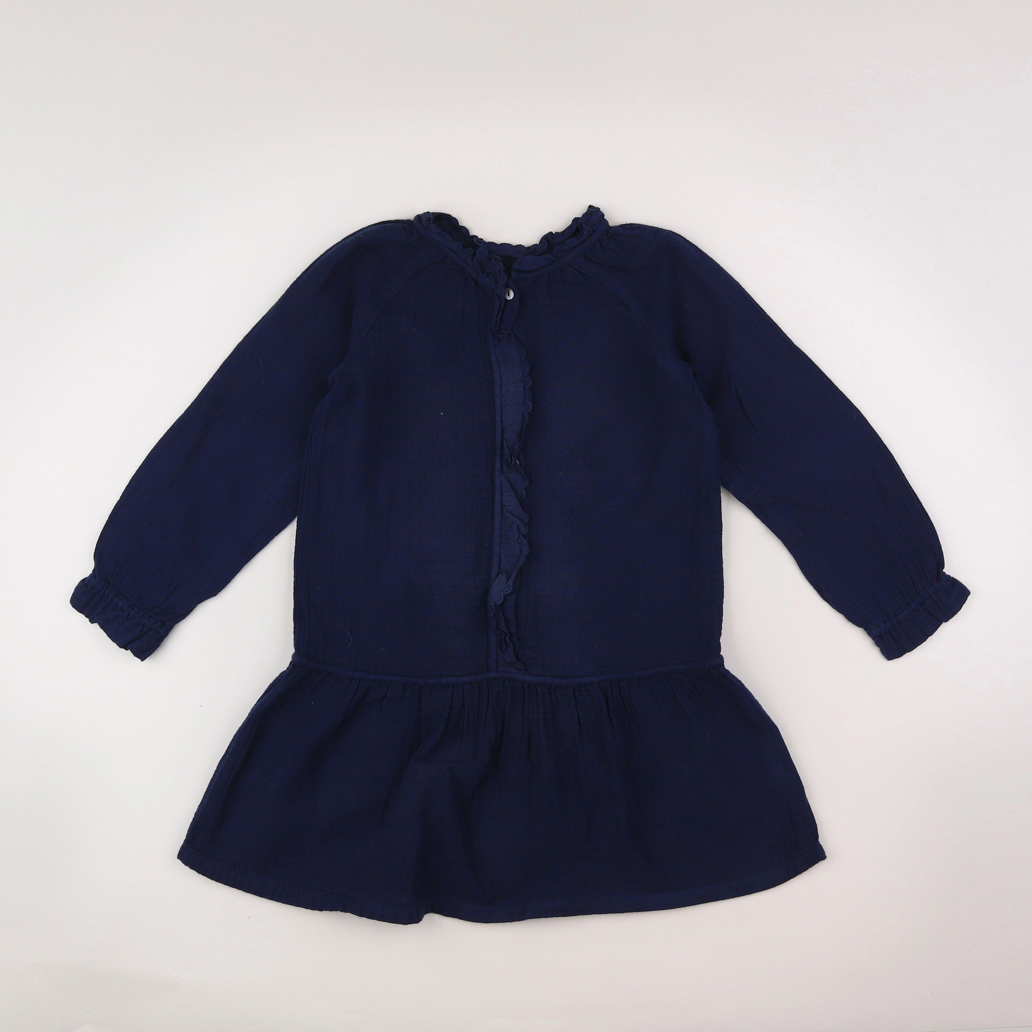 Bonton - robe bleu - 8 ans