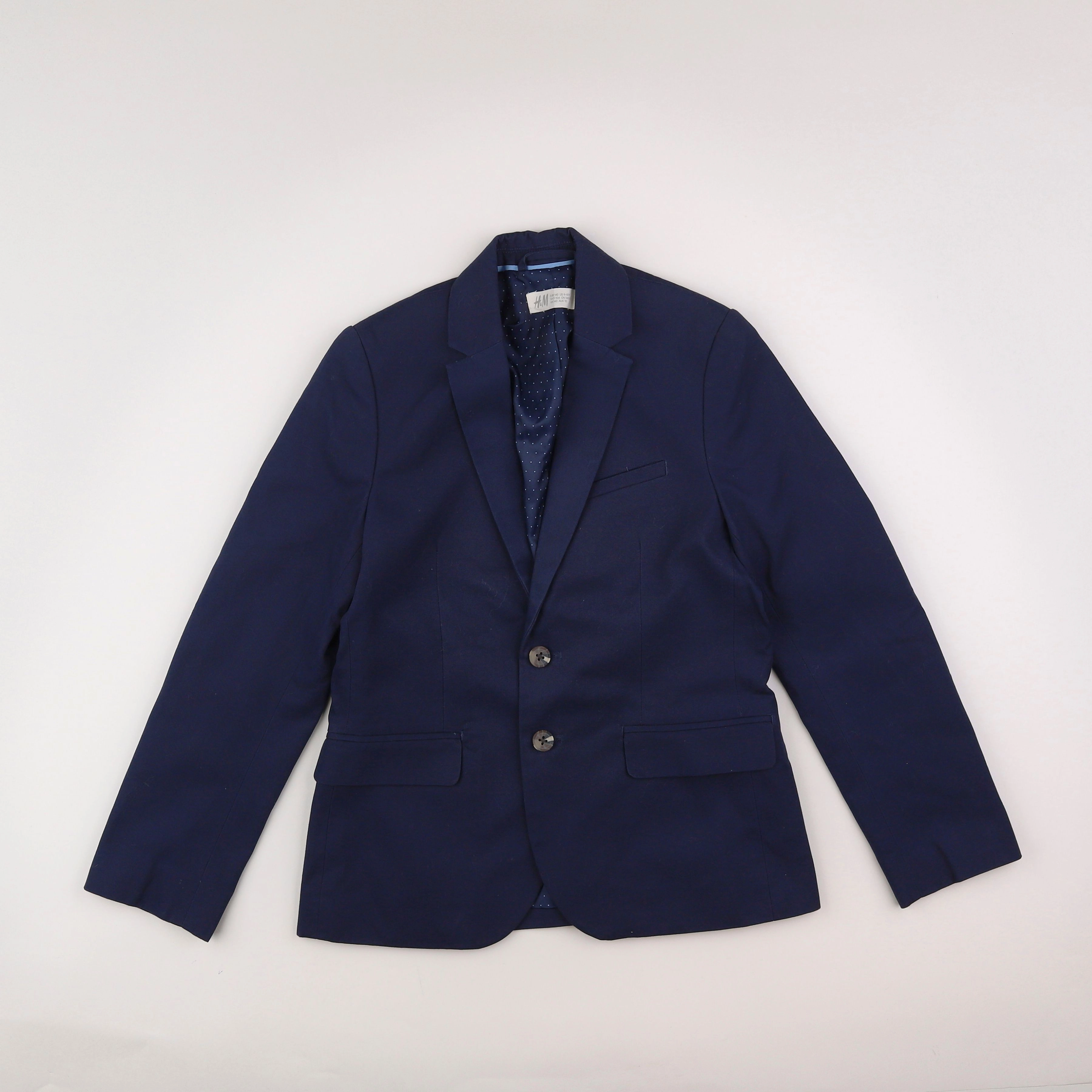 H&M - veste bleu - 9/10 ans