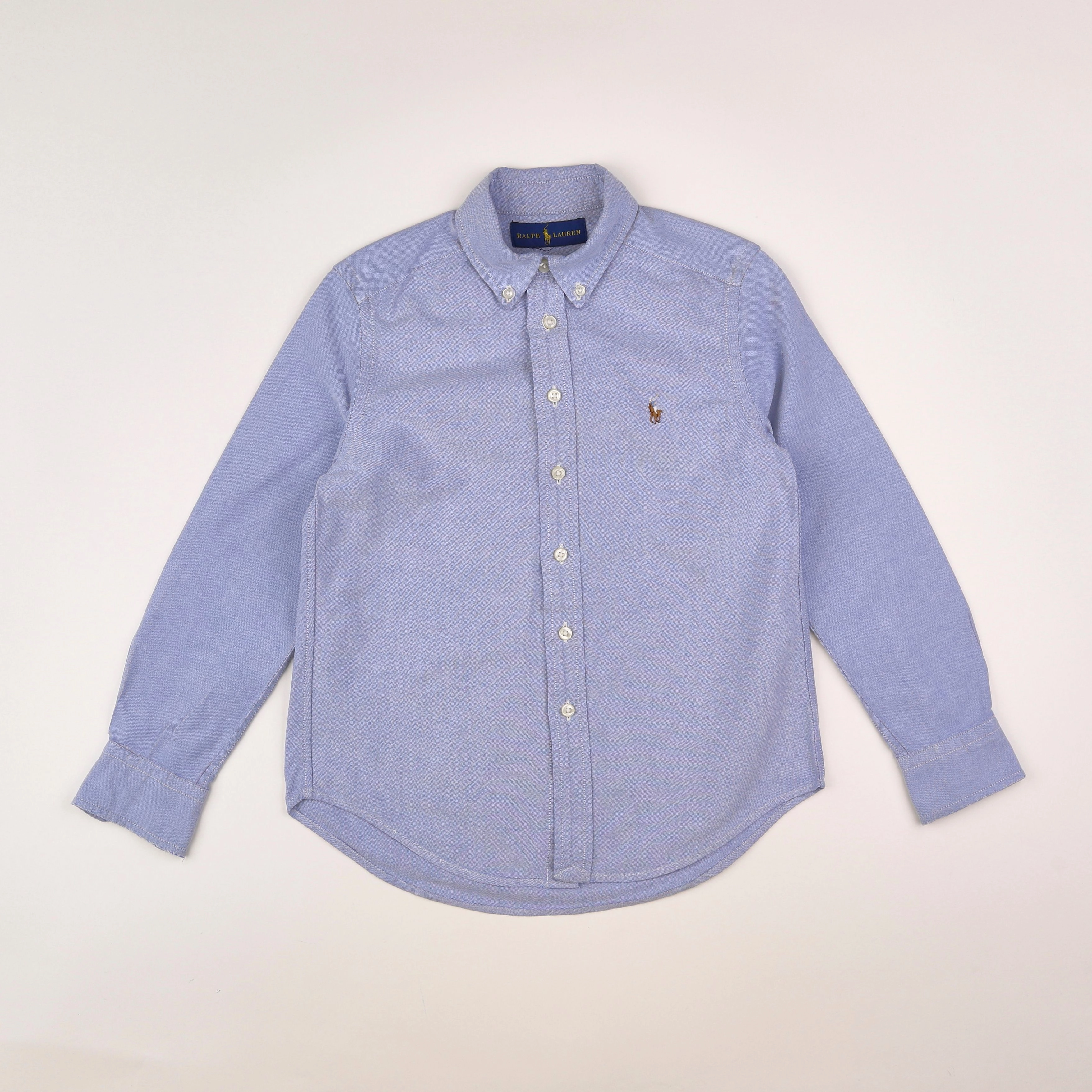 Ralph Lauren - chemise bleu - 10/12 ans