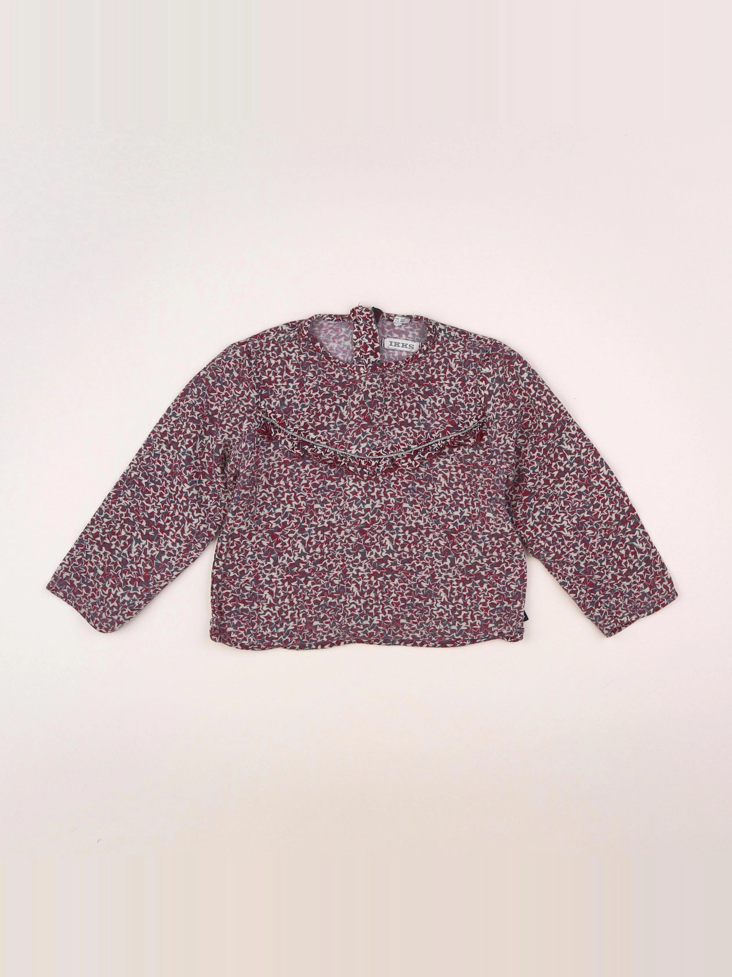 IKKS - blouse gris - 2 ans