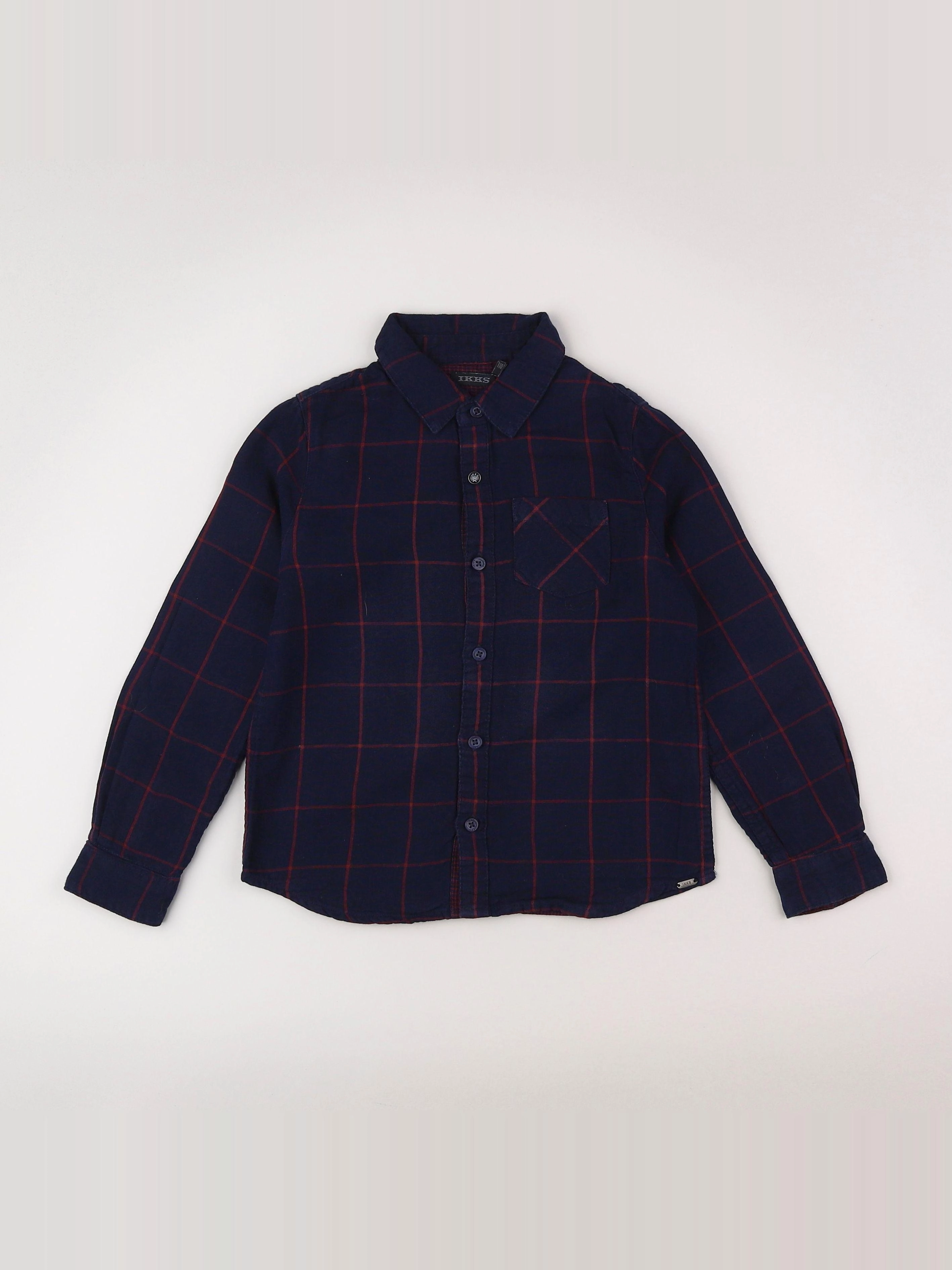 IKKS - chemise bleu - 5 ans