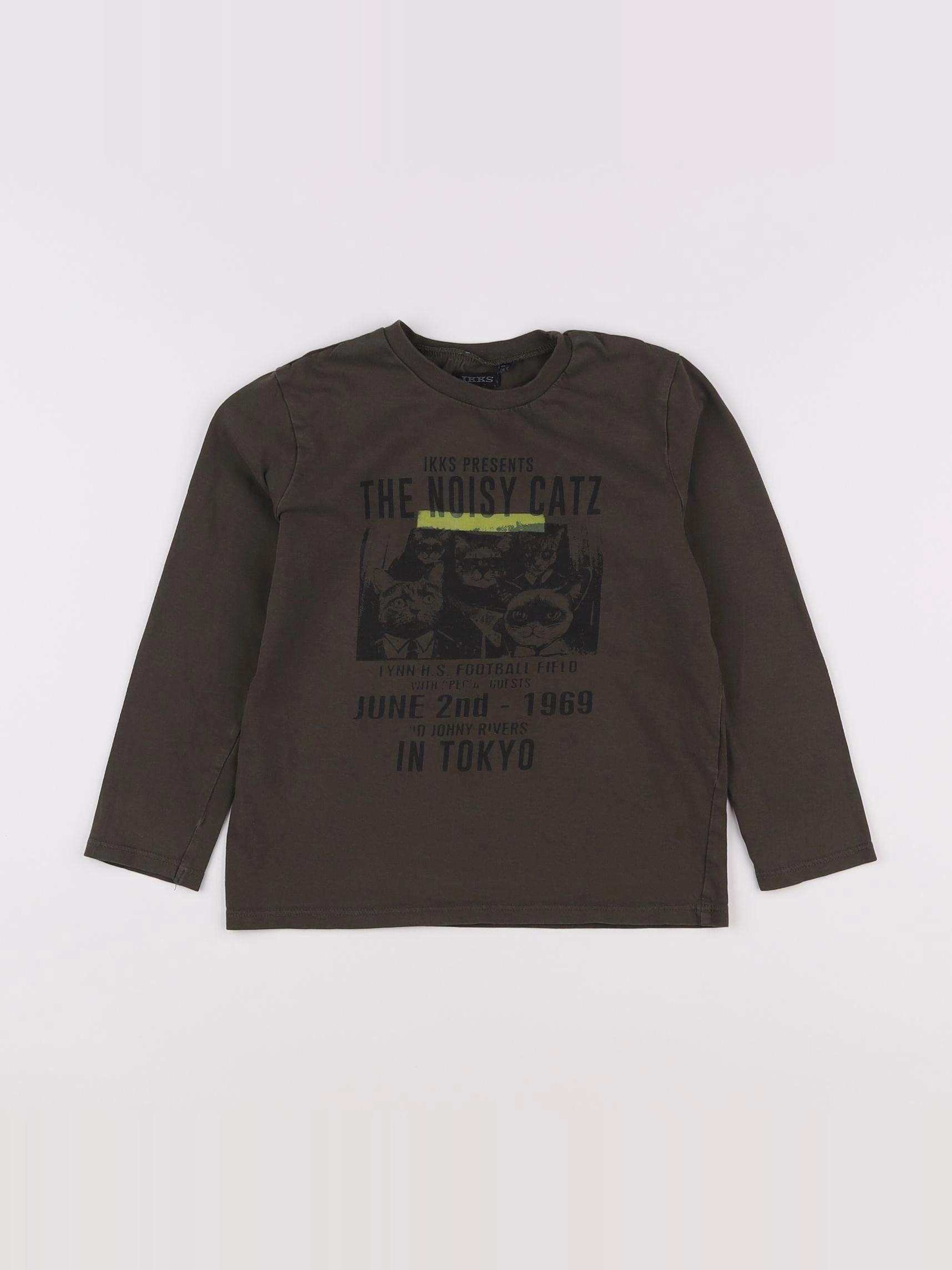 IKKS - tee-shirt vert - 6 ans