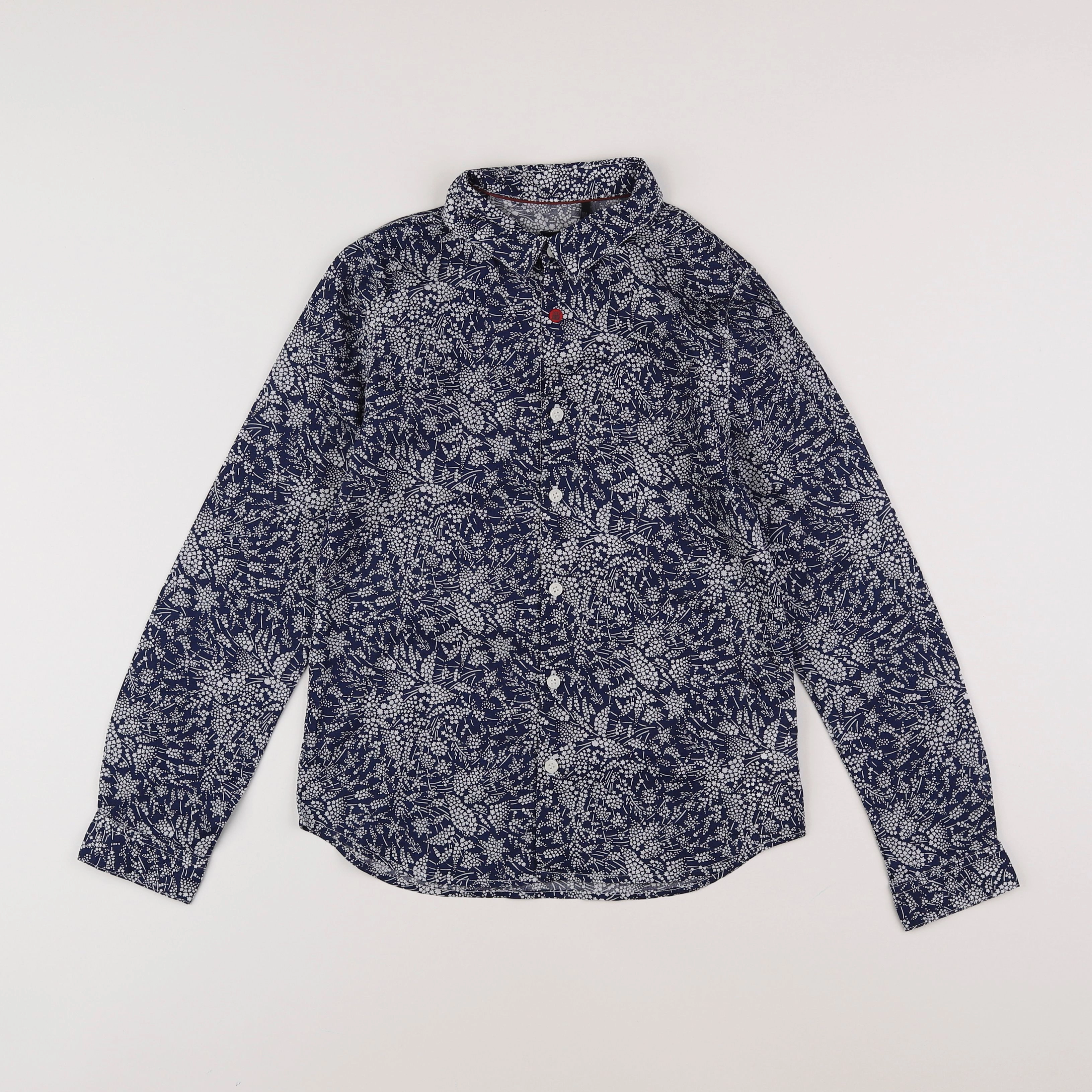 IKKS - chemise bleu - 10 ans