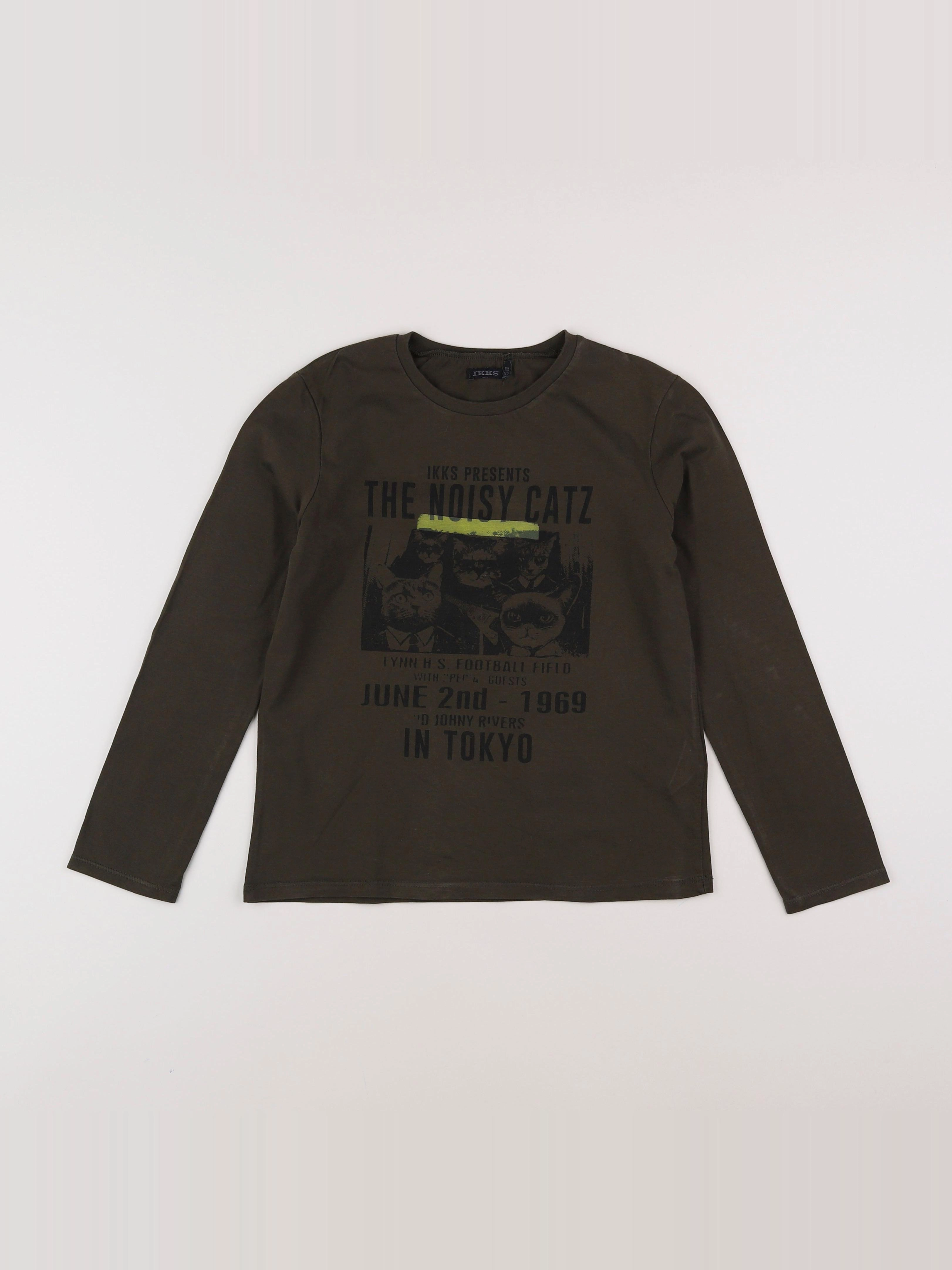 IKKS - tee-shirt vert - 10 ans