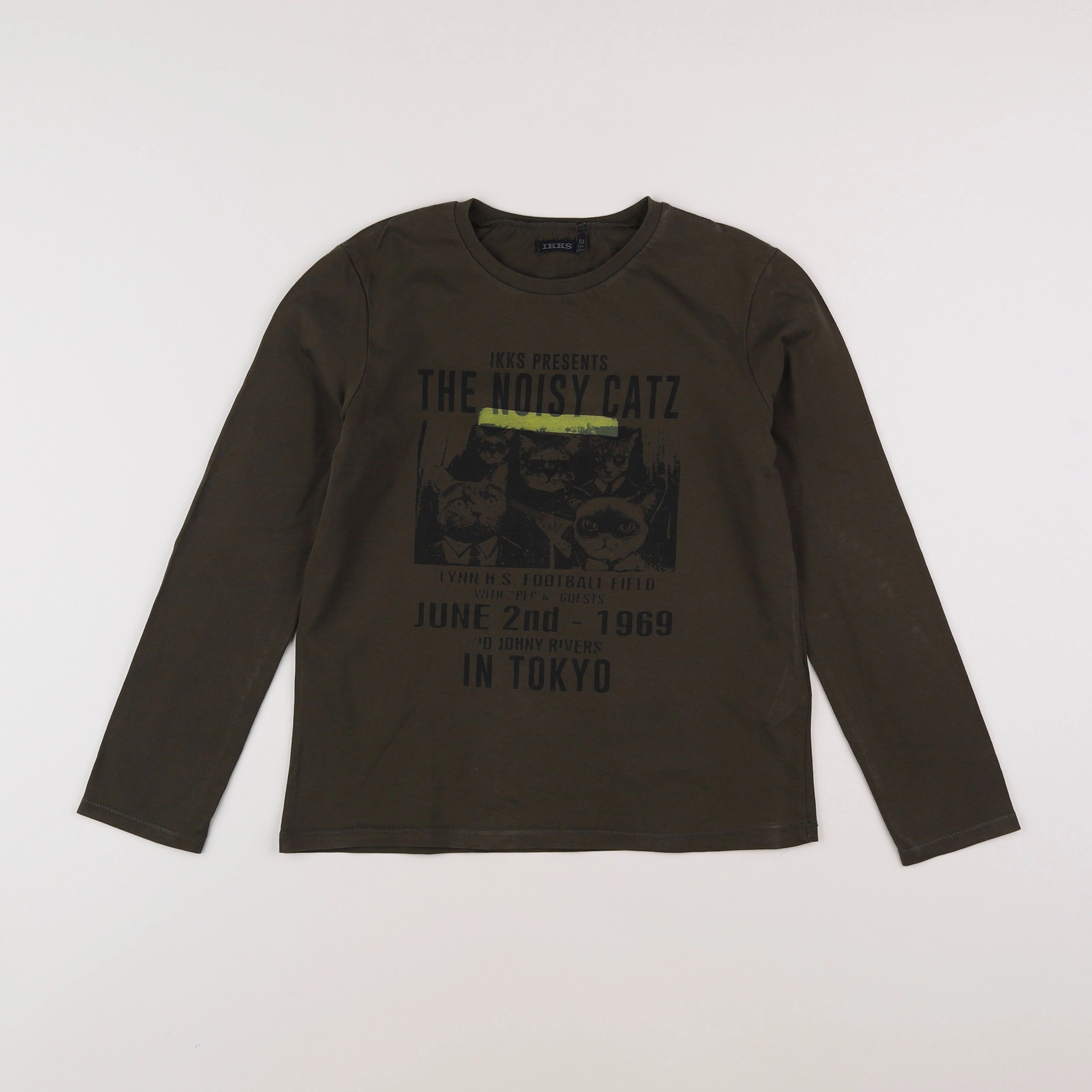IKKS - tee-shirt vert - 10 ans