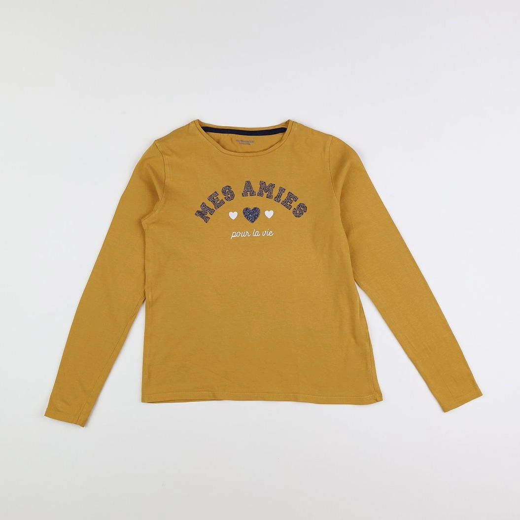 Vertbaudet - tee-shirt jaune - 10 ans