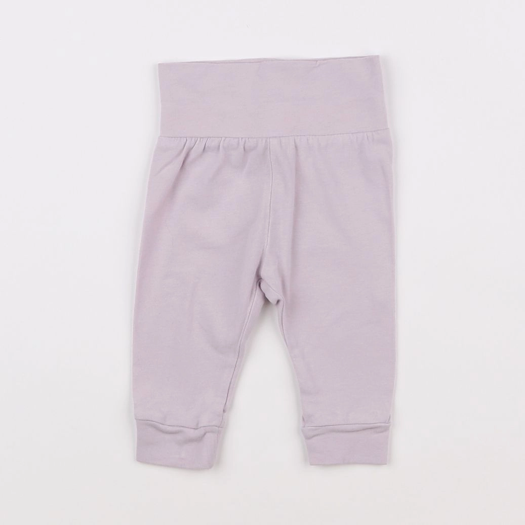 Vertbaudet - legging violet - 3 mois
