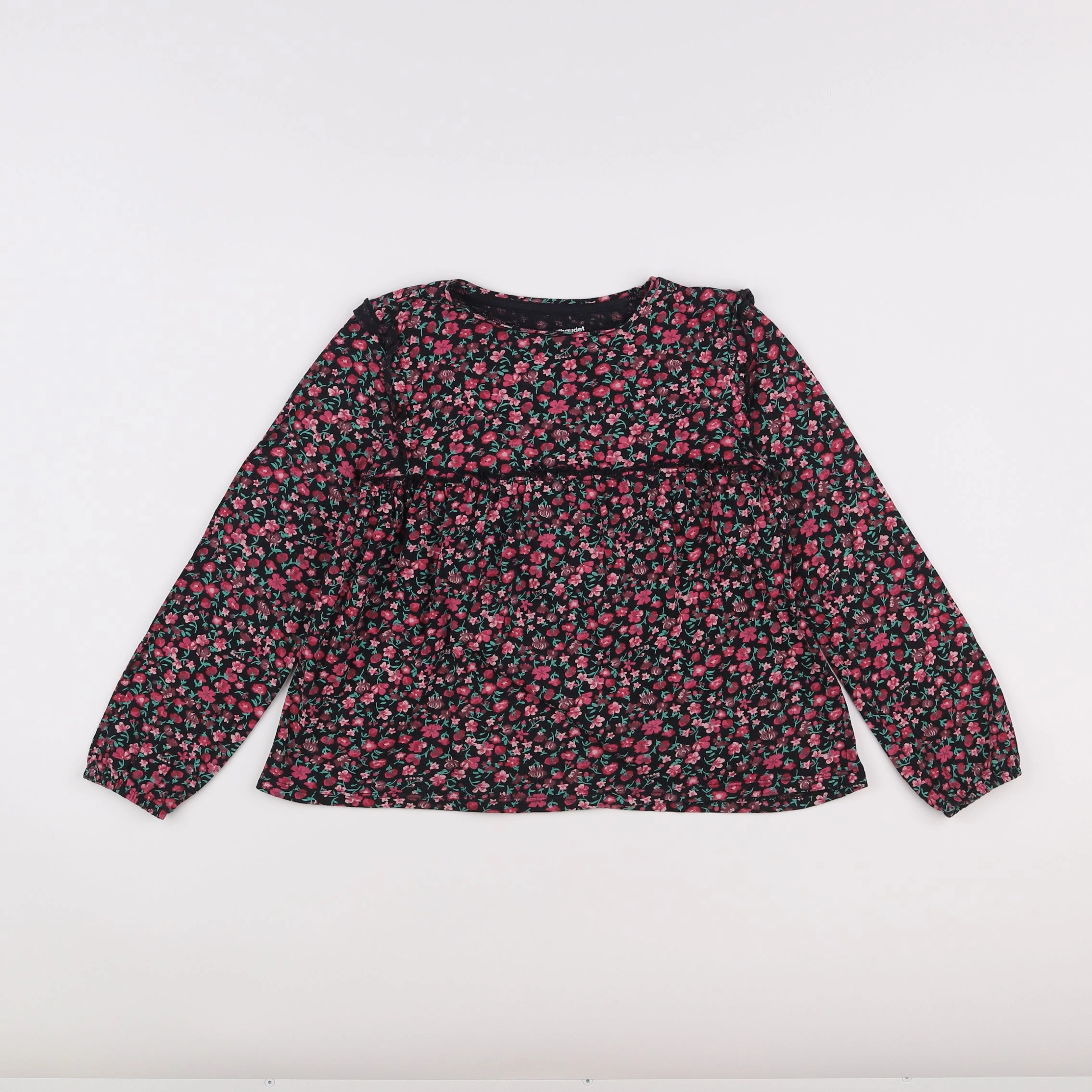 Vertbaudet - tee-shirt multicolore - 8 ans