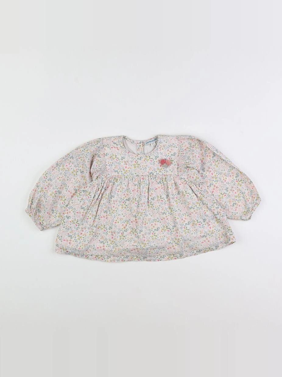 Vertbaudet - blouse multicolore - 2 ans