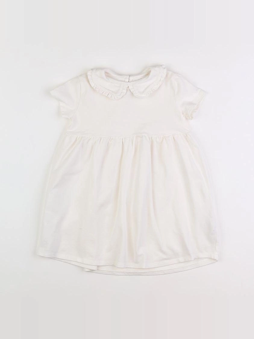 Vertbaudet - robe beige - 5 ans