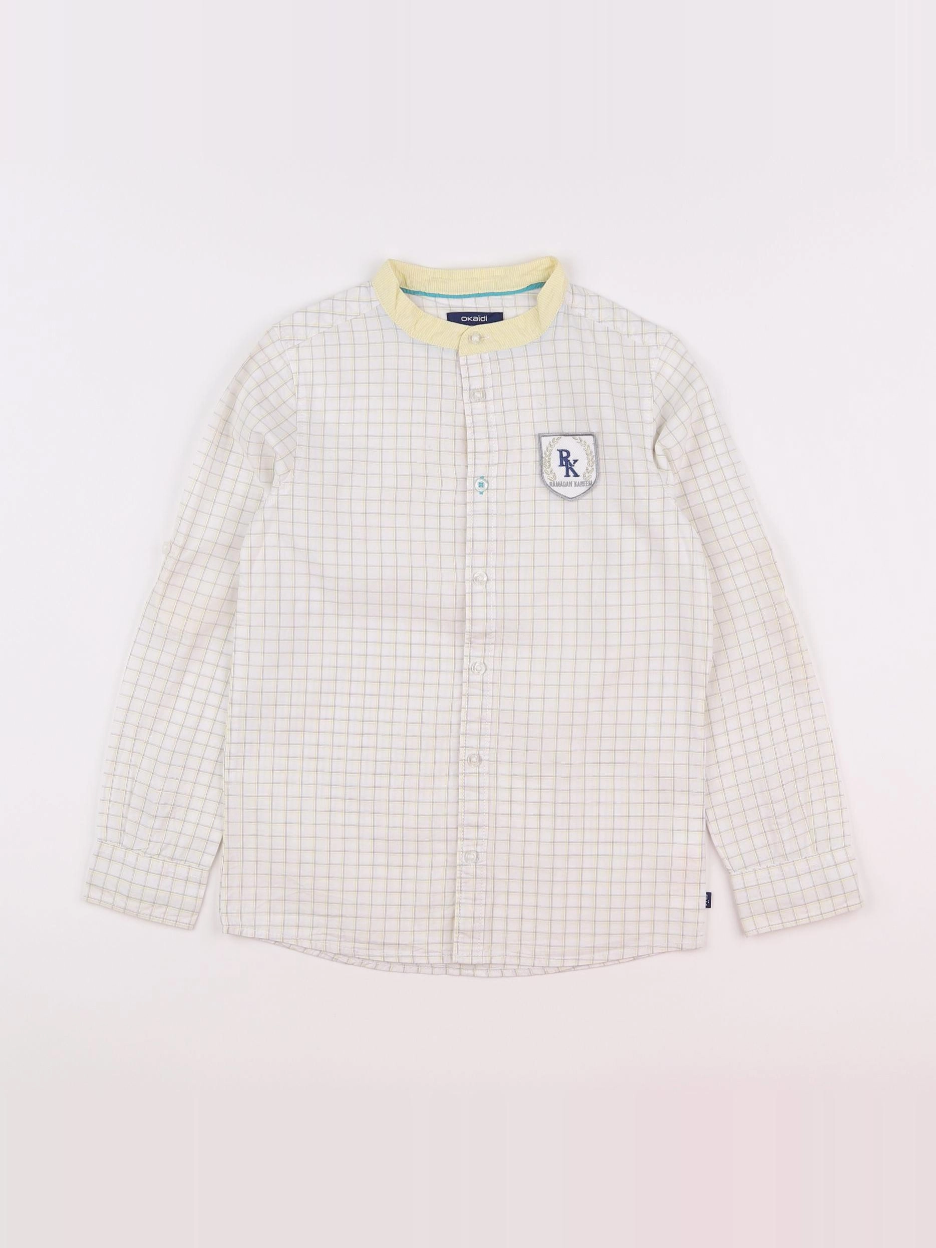 Okaidi - chemise multicolore - 8 ans