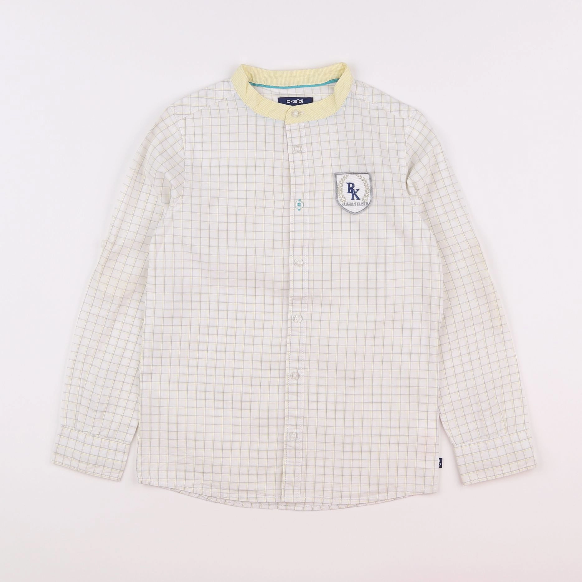 Okaidi - chemise multicolore - 8 ans