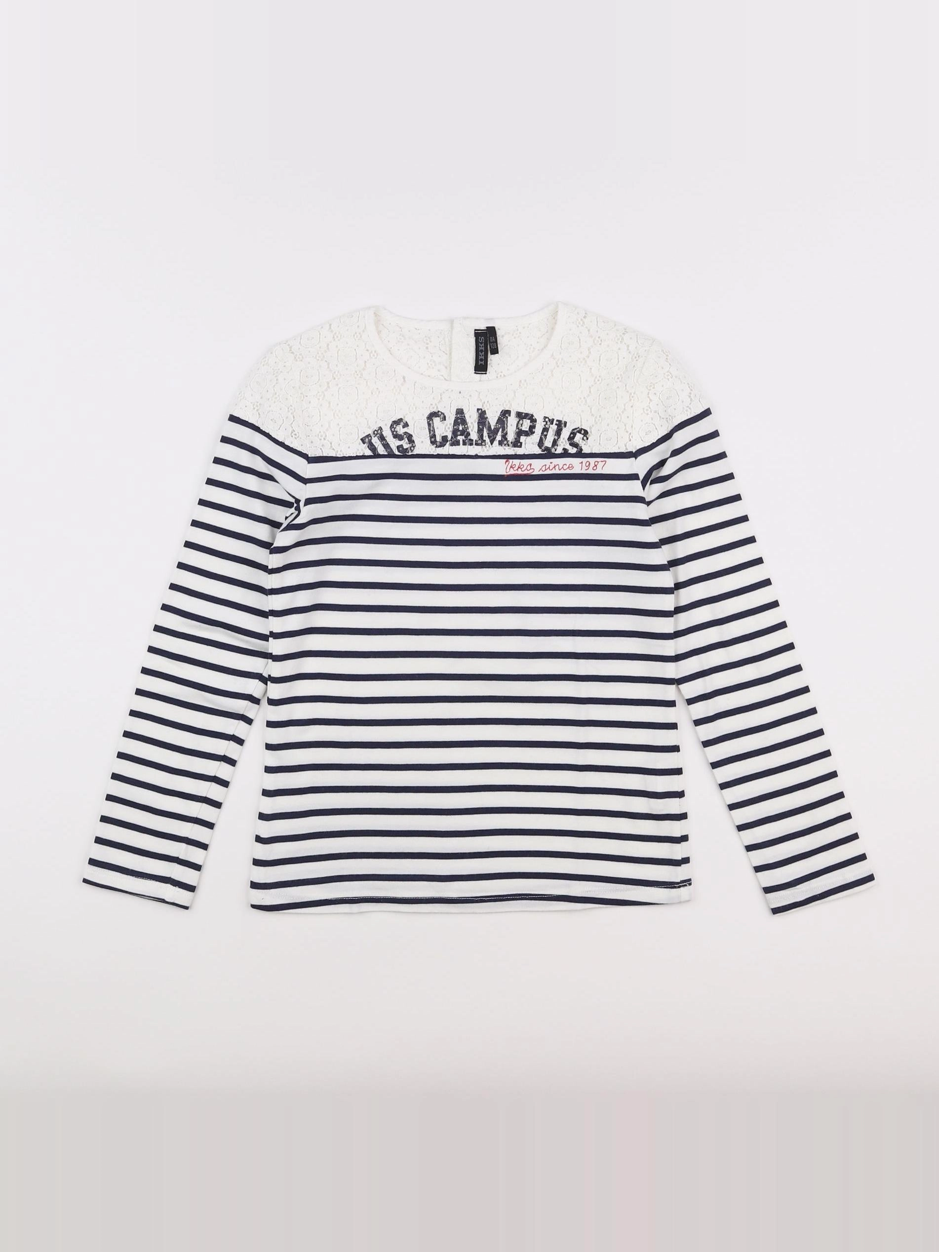 IKKS - tee-shirt imprimé au dos bleu - 8 ans