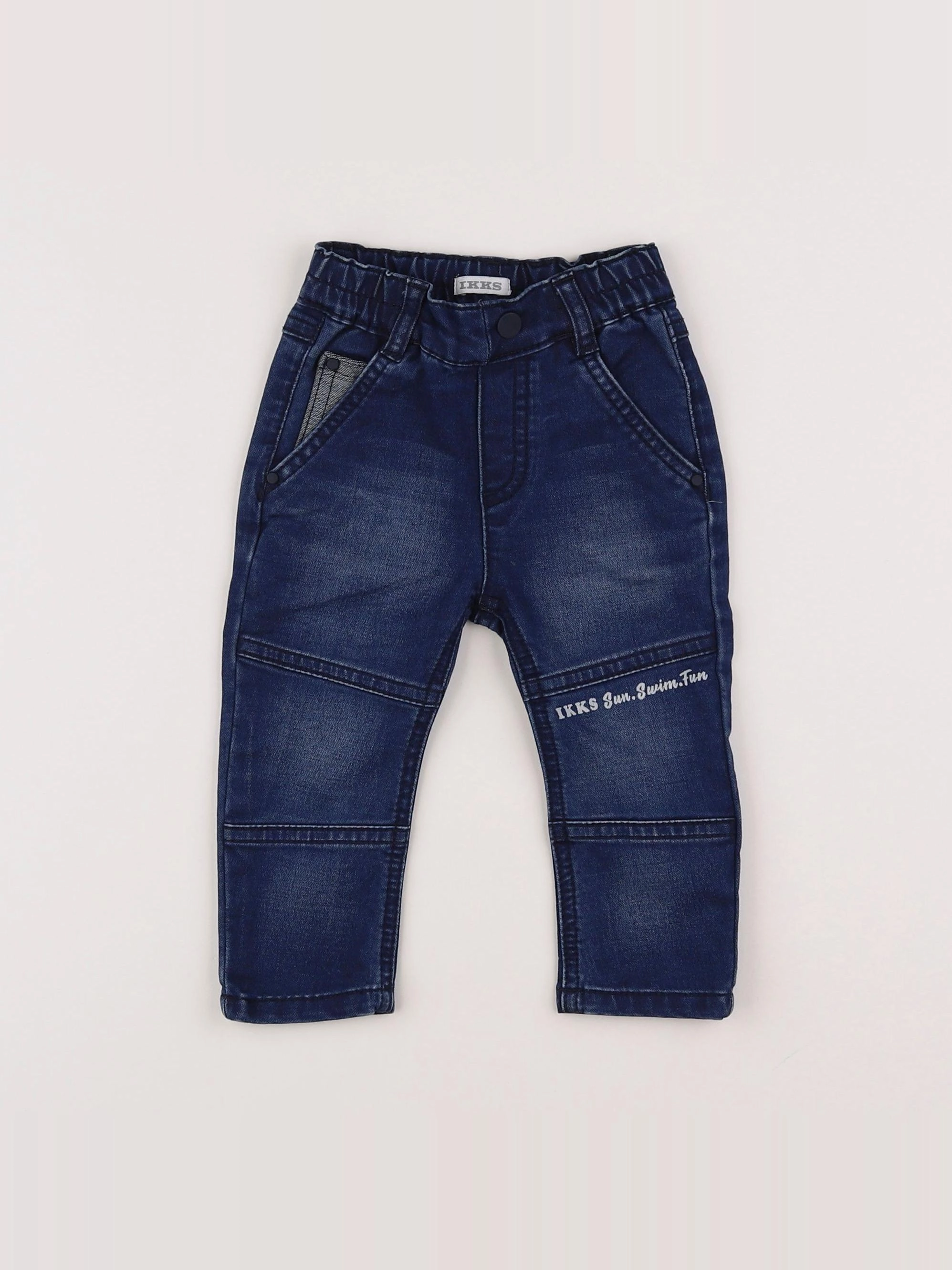 IKKS - jean bleu - 12 mois
