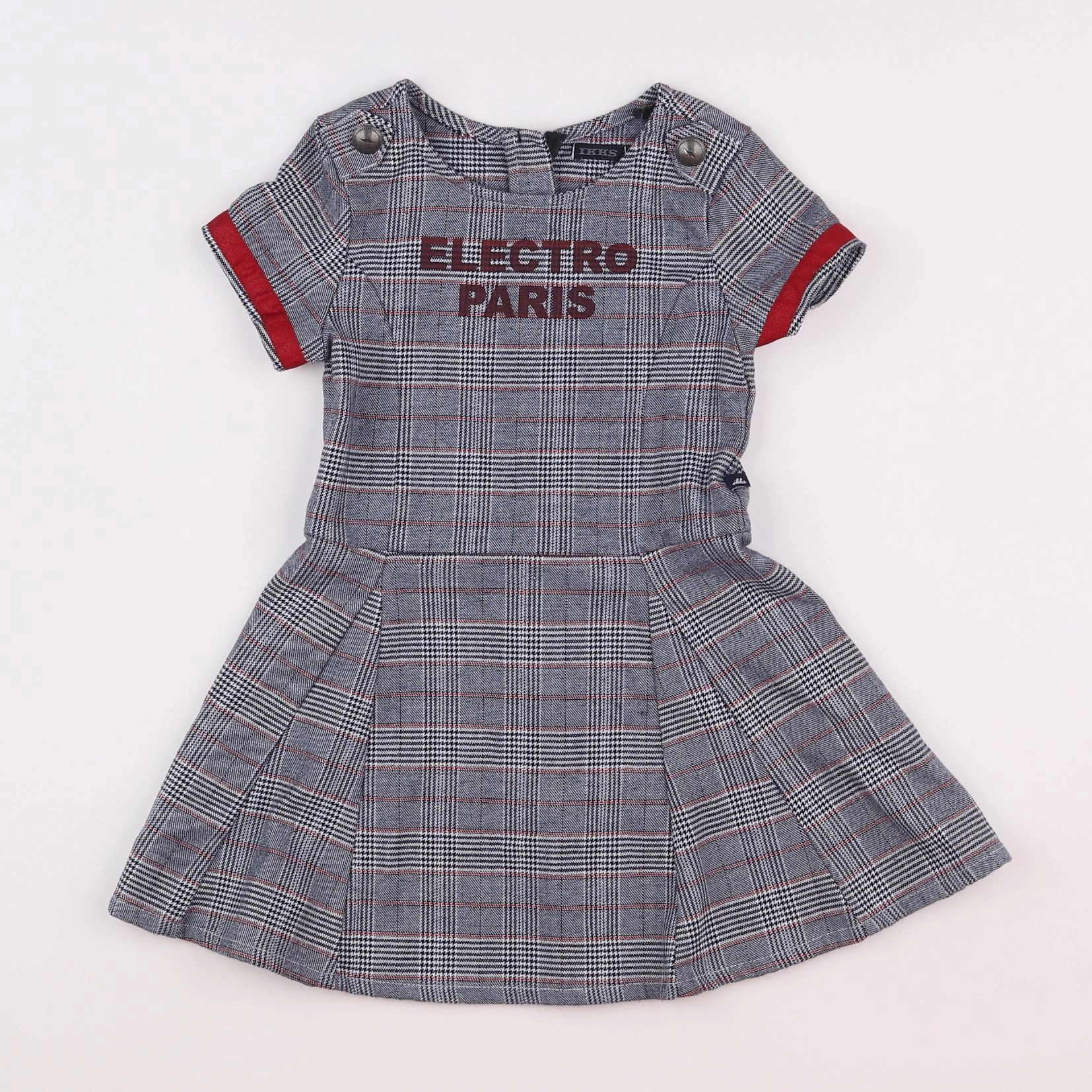 IKKS - robe gris - 4 ans