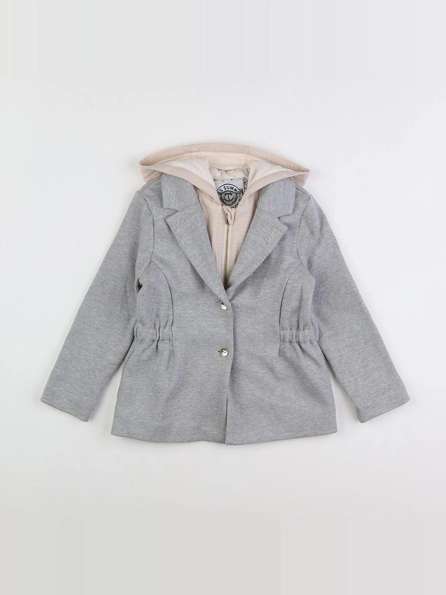 IKKS - veste gris - 4 ans