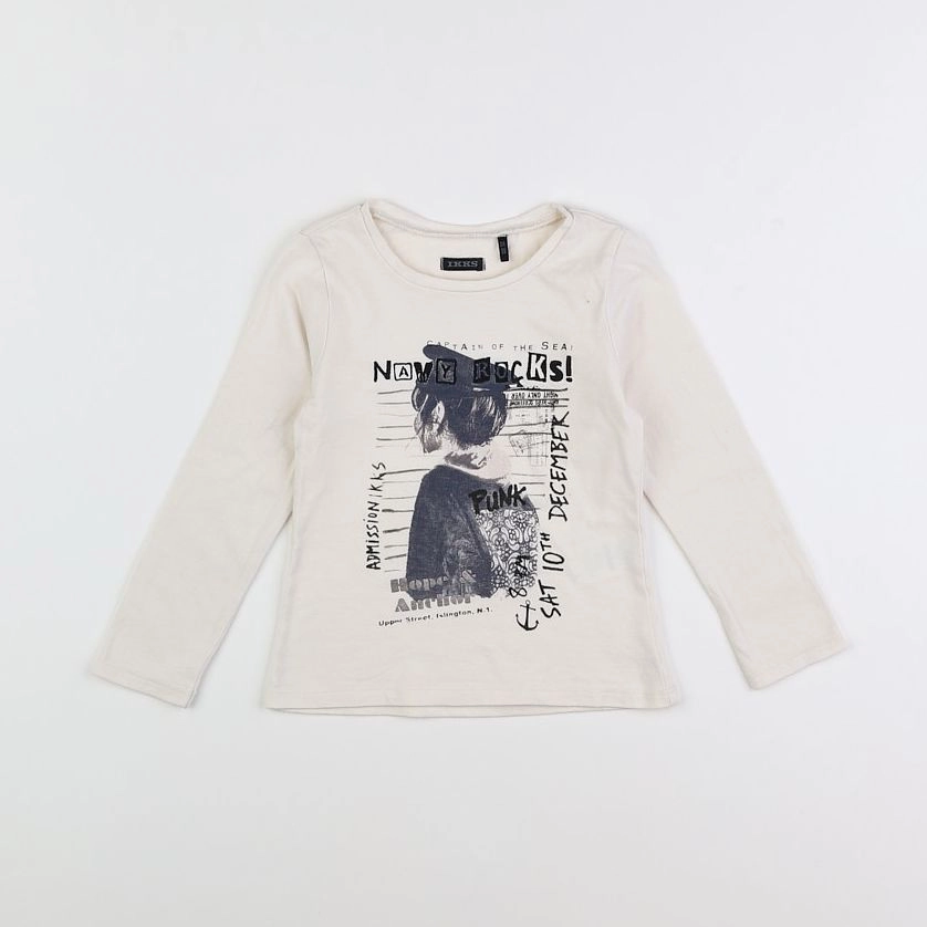 IKKS - tee-shirt beige - 3 ans