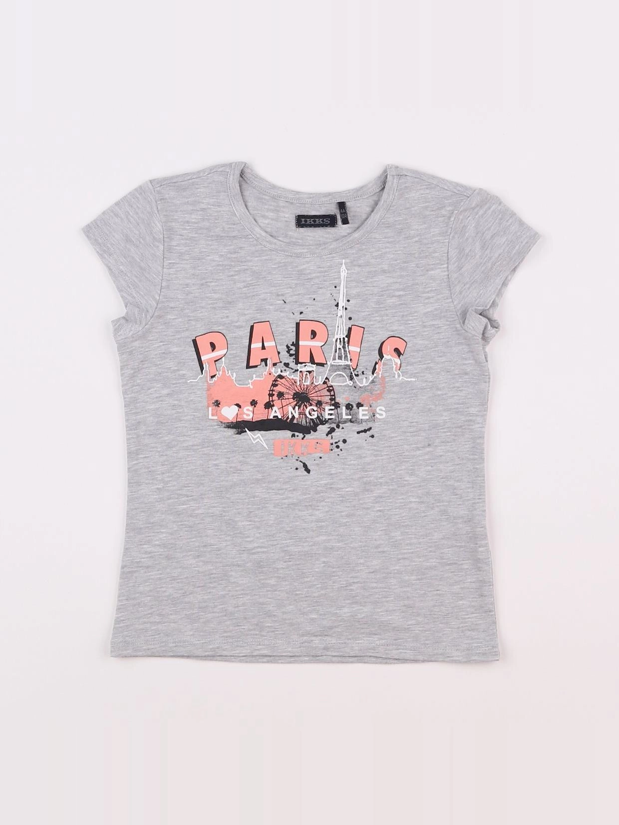 IKKS - tee-shirt gris - 4 ans