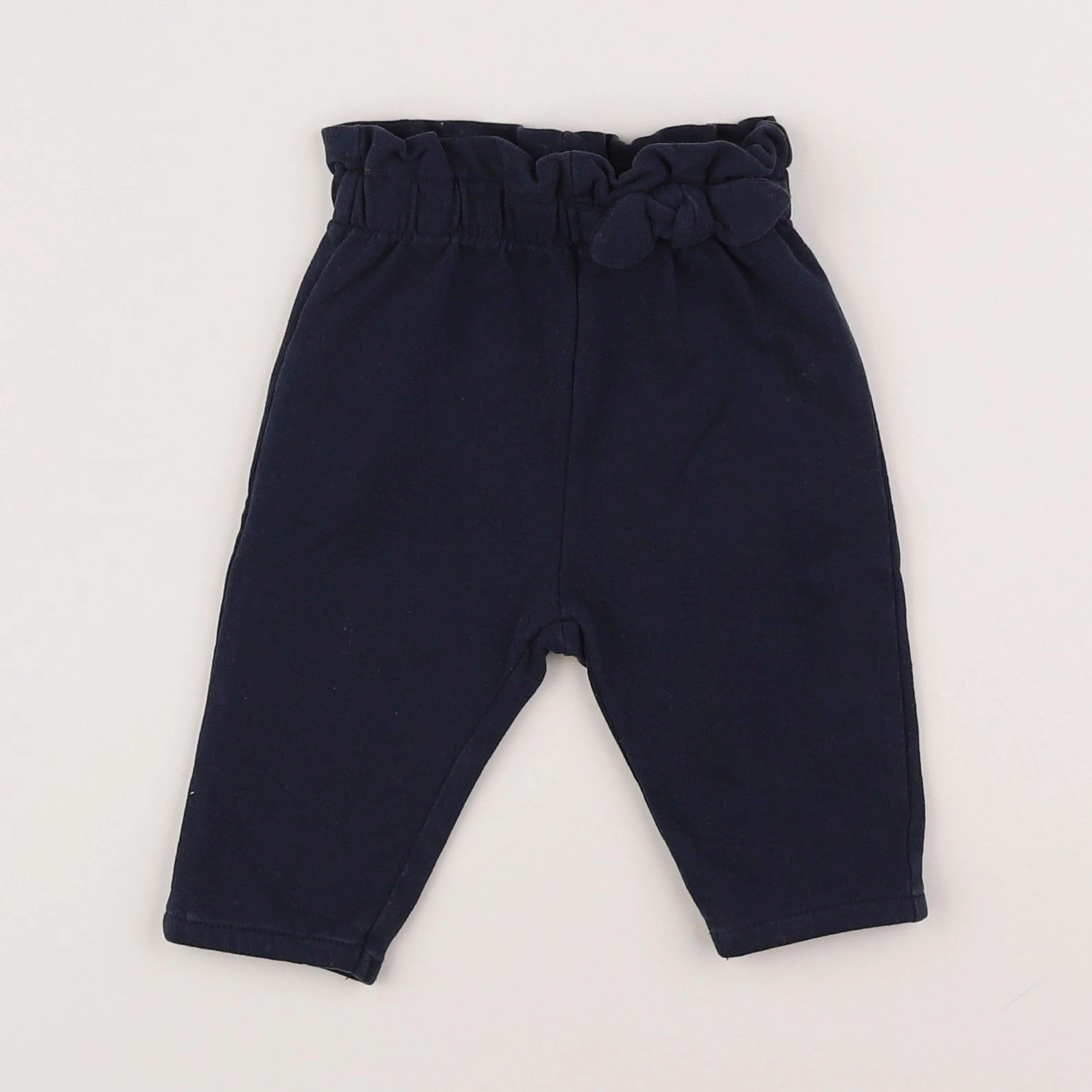 Vertbaudet - pantalon bleu - 3 mois