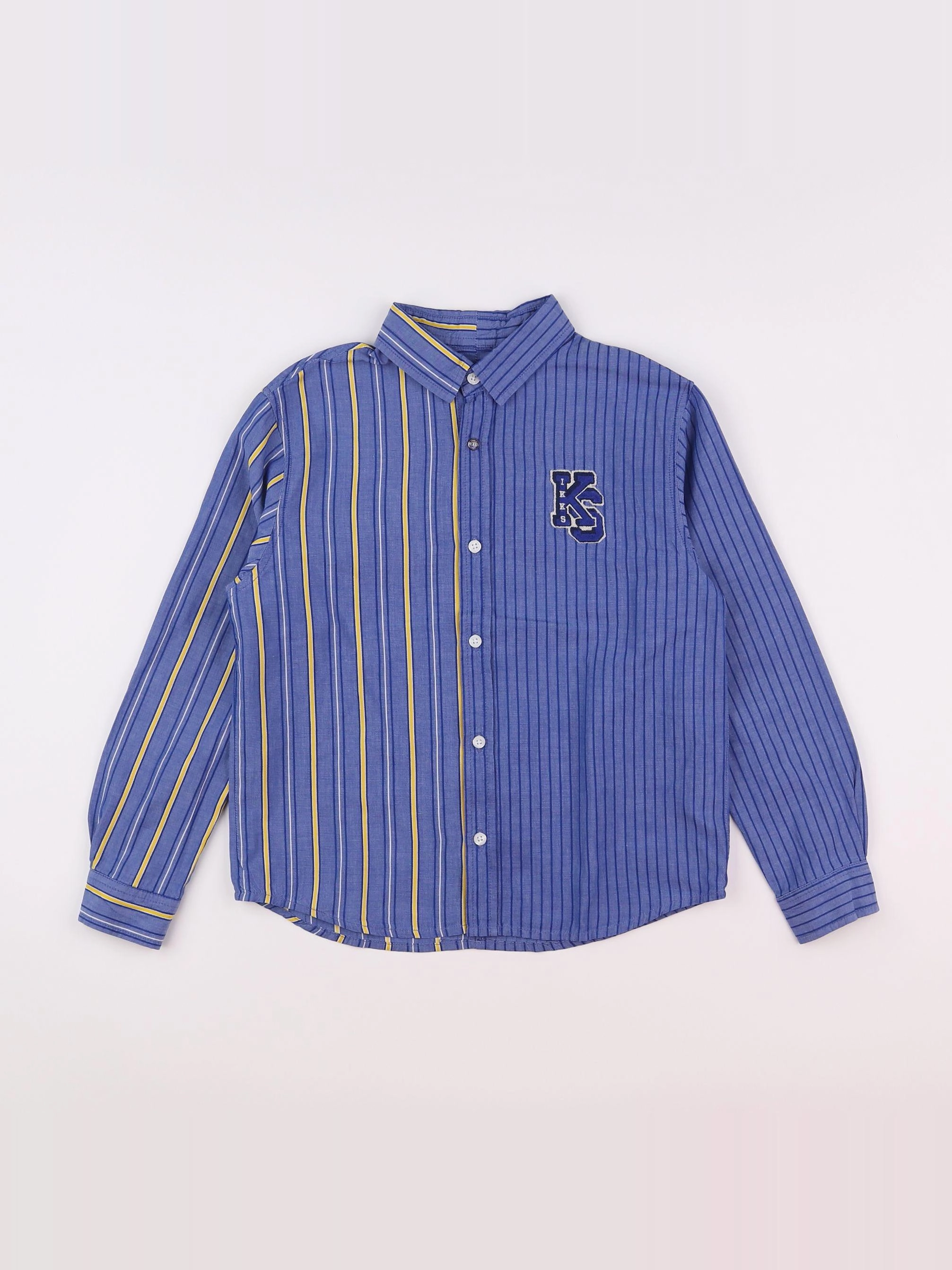 IKKS - chemise bleu - 8 ans