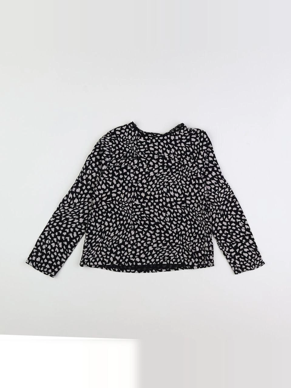 IKKS - blouse noir - 6 ans
