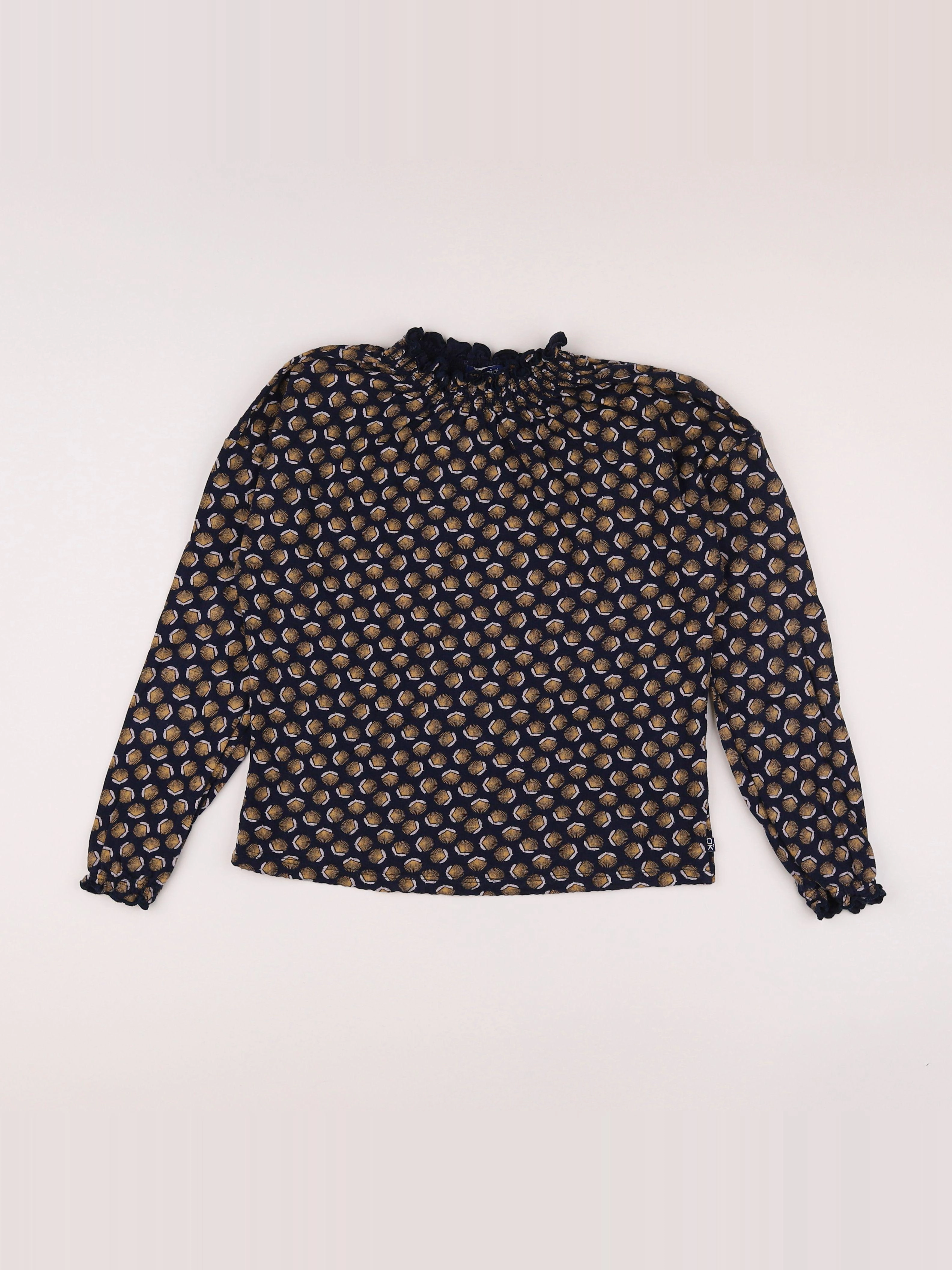Okaidi - tee-shirt bleu - 10 ans