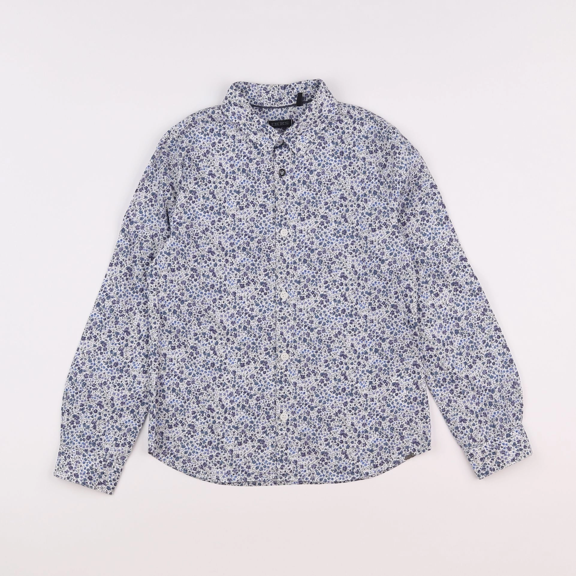IKKS - chemise bleu - 8 ans