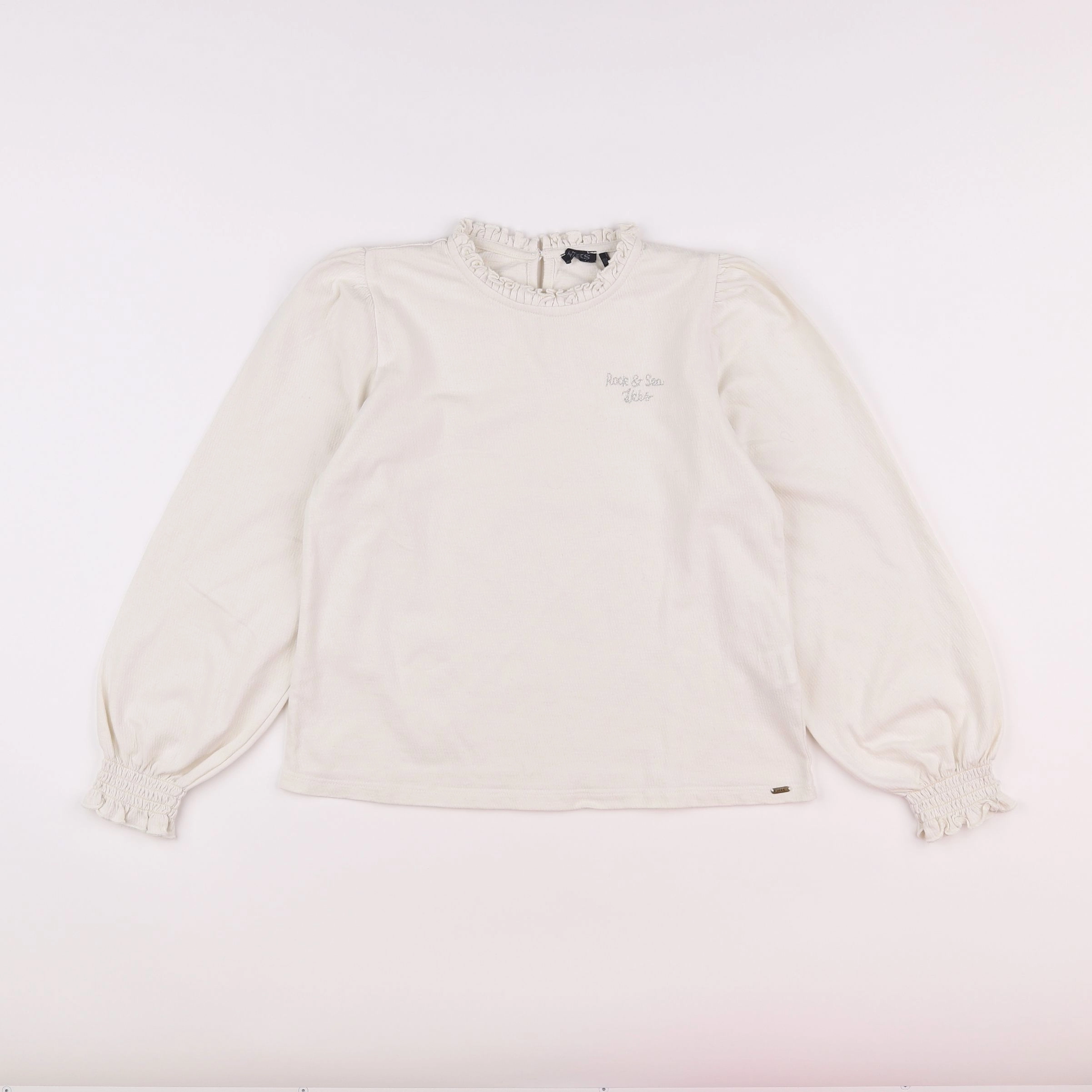 IKKS - tee-shirt beige - 10 ans